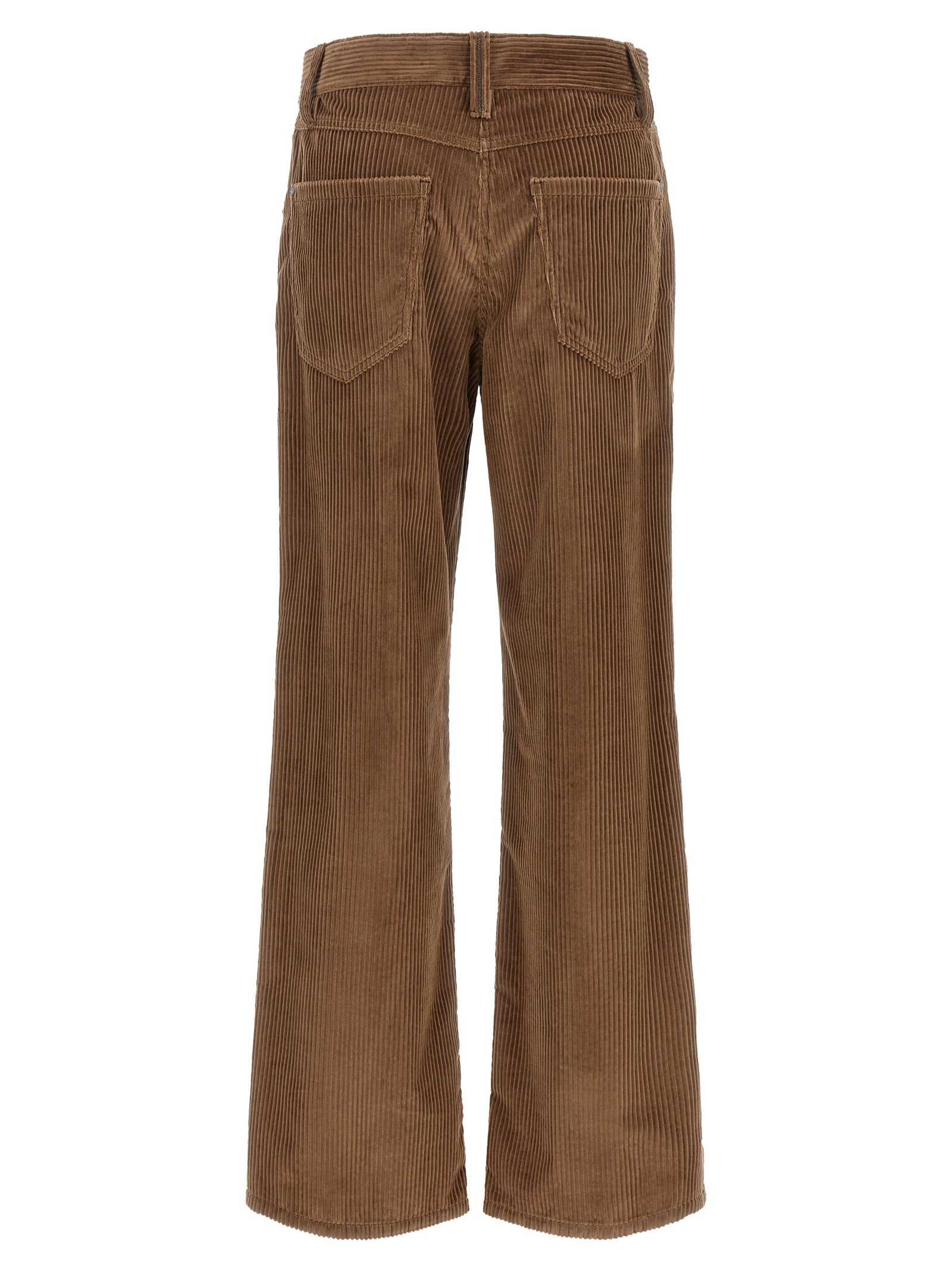 Brunello Cucinelli Brown Cotton Casual Pants