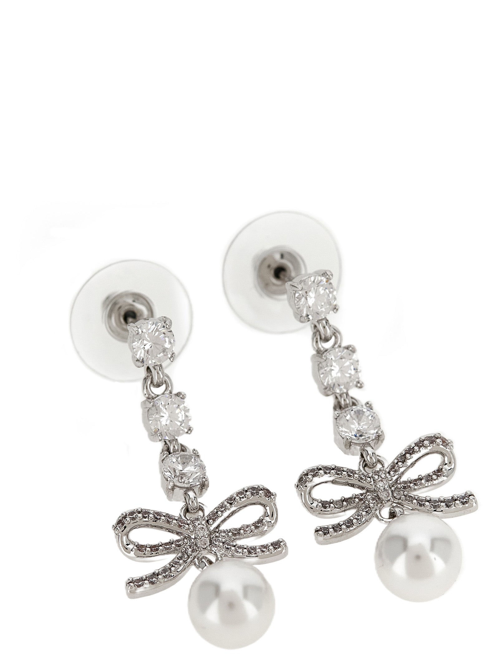 Self-Portrait Silver Brass Earrings
