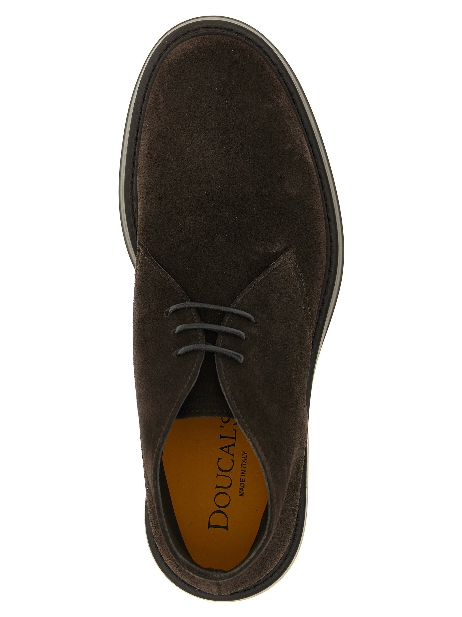 Doucal's Brown Lamb Leather Ankle Boots