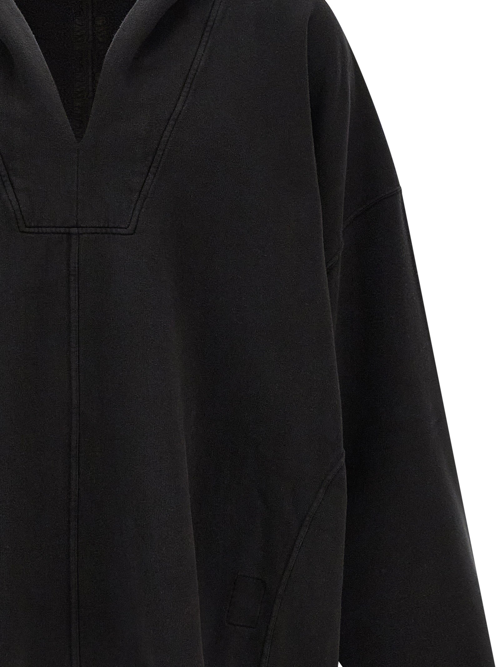 DRKSHDW Black Cotton Sweatshirt