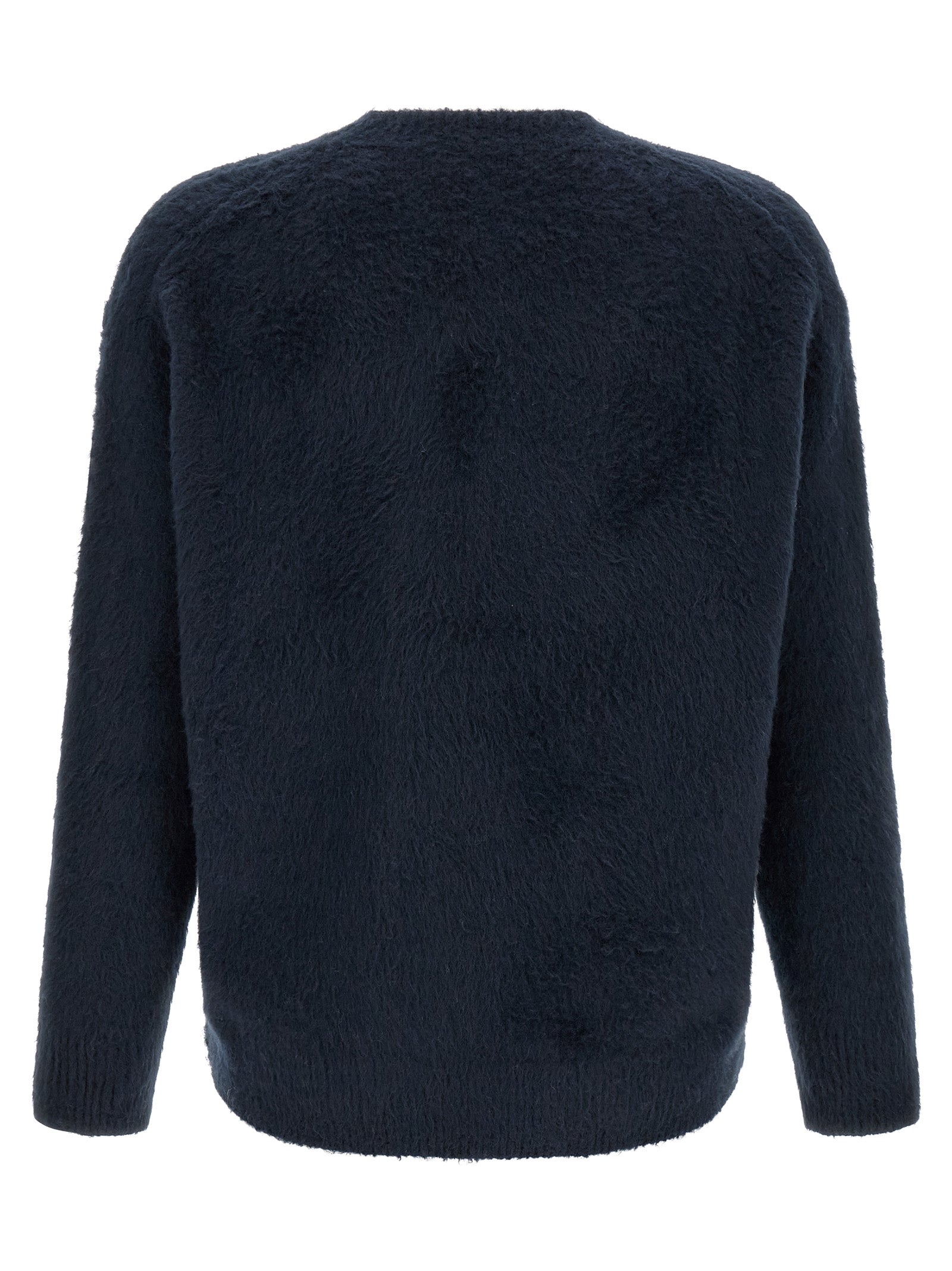 Roberto Collina Blue Cotton Cardigan