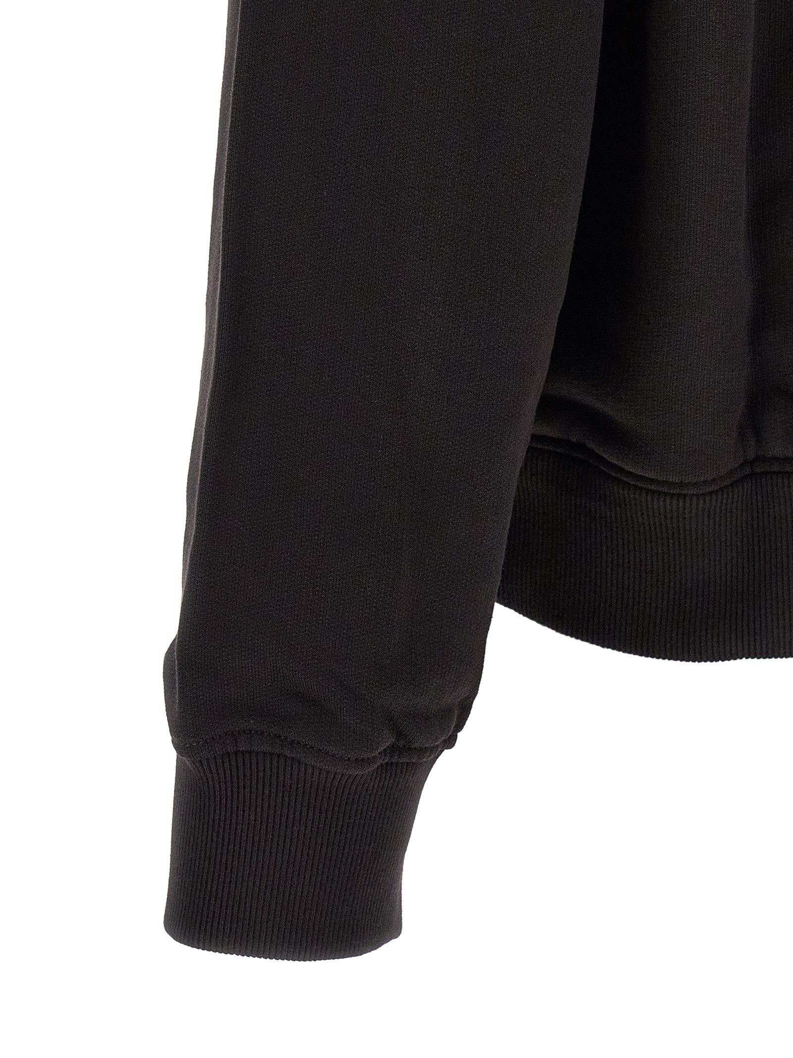 Dolce & Gabbana Black Cotton Sweatshirt