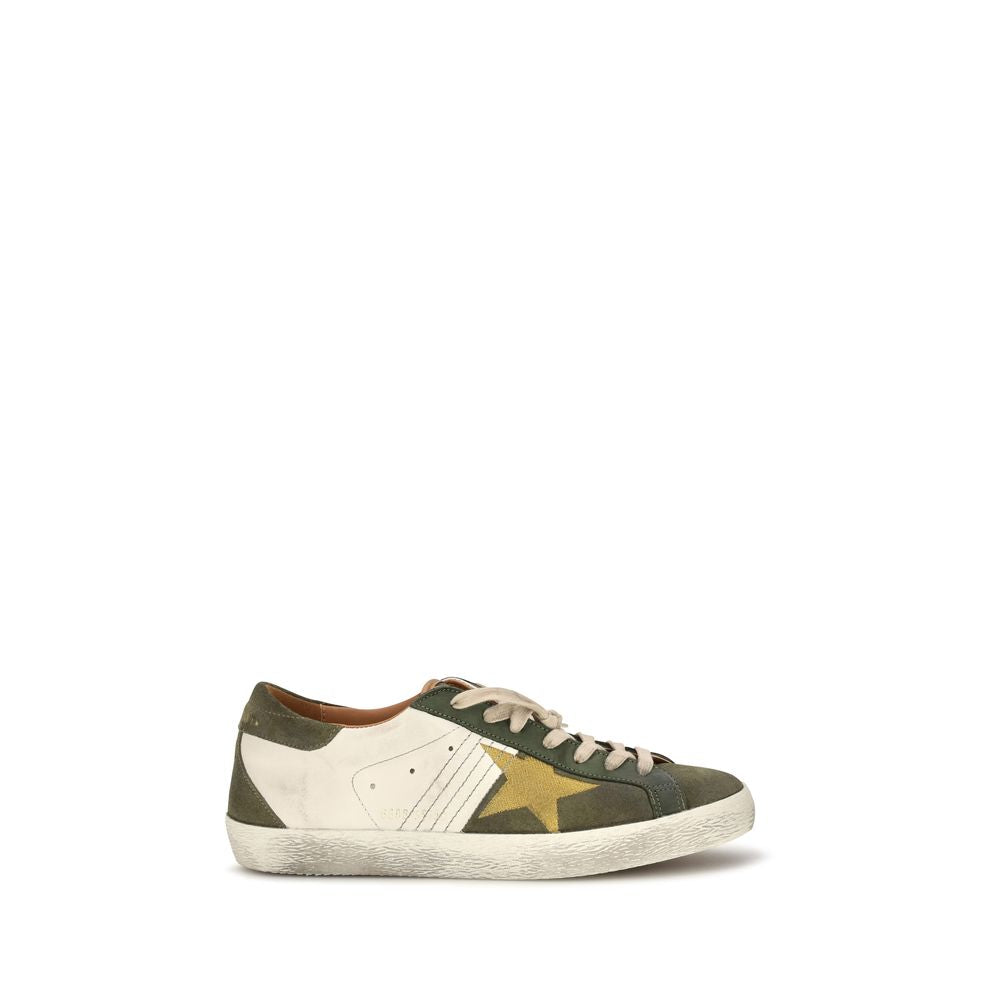 Golden Goose Bicolor Calf Leather Bos Taurus Sneakers