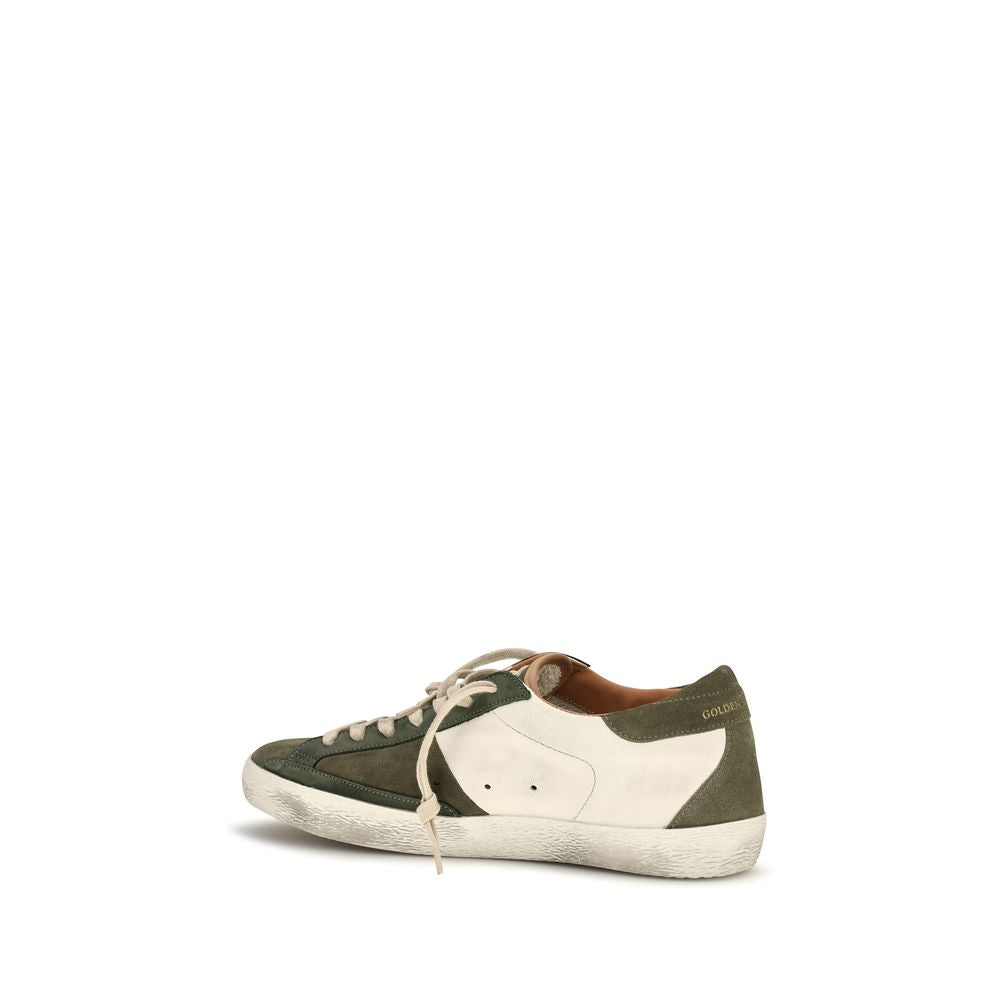 Golden Goose Bicolor Calf Leather Bos Taurus Sneakers