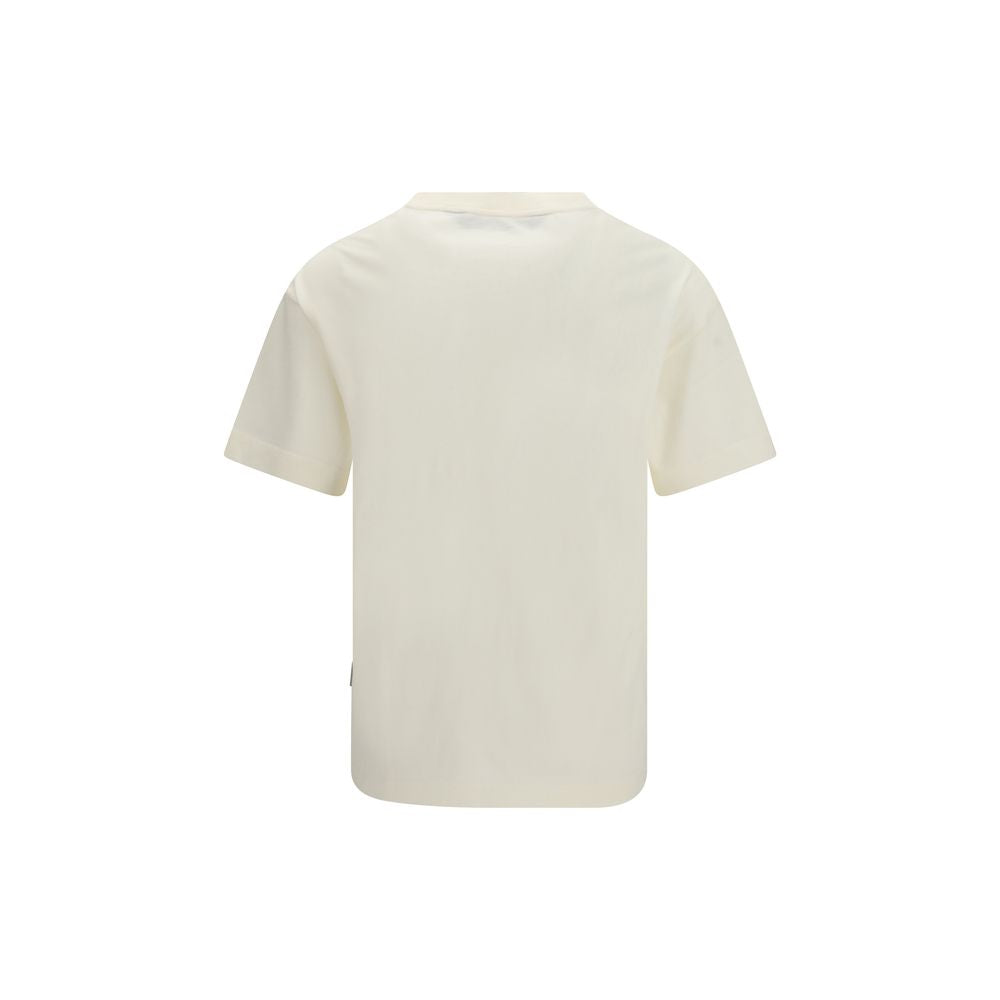 Palm Angels Beige Cotton T-Shirt