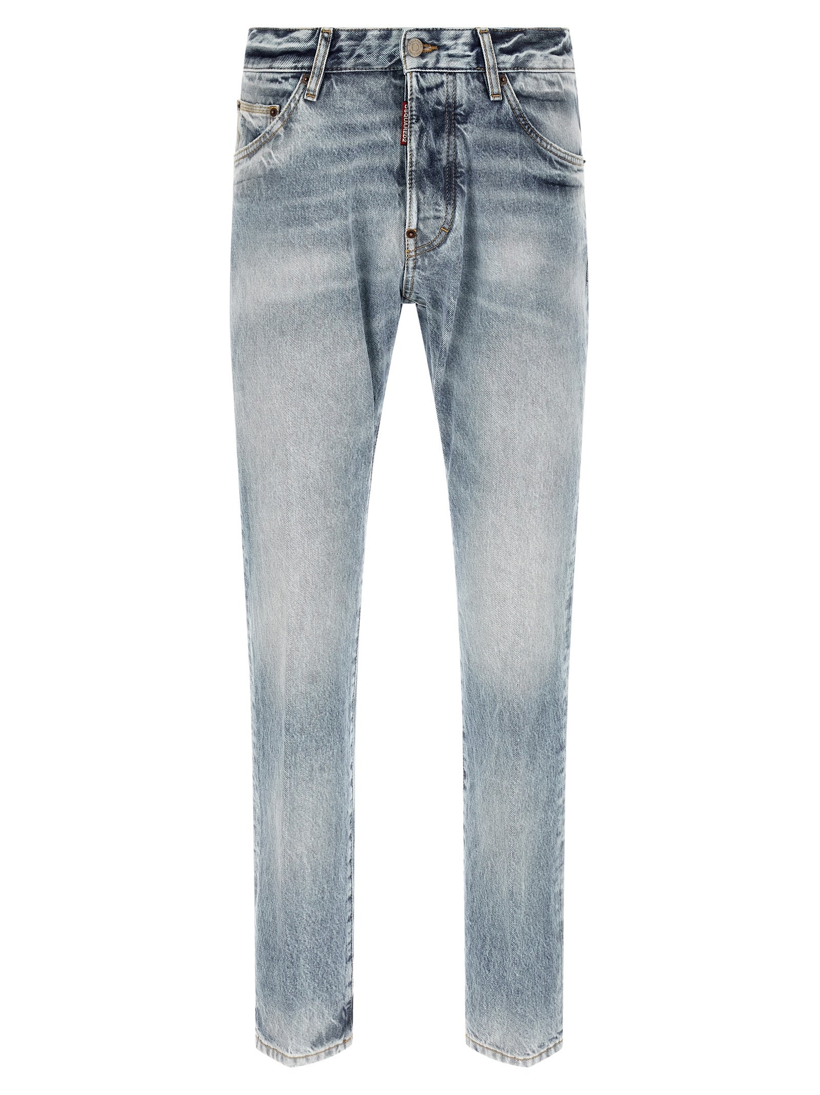 Dsquared² Blue Cotton Jeans Denim