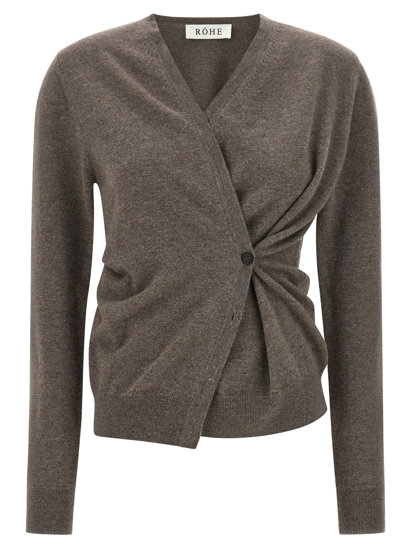 Rohe Brown Wool Cardigan