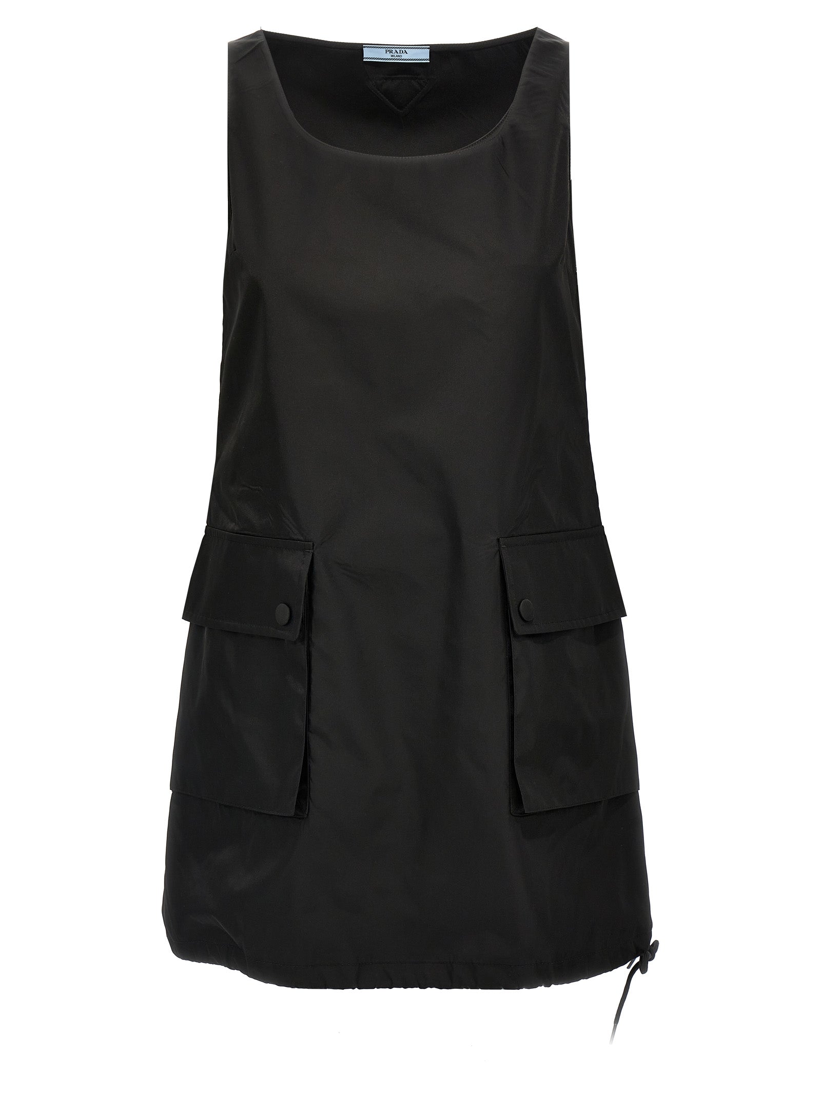Prada Black Polyamide Short Dress