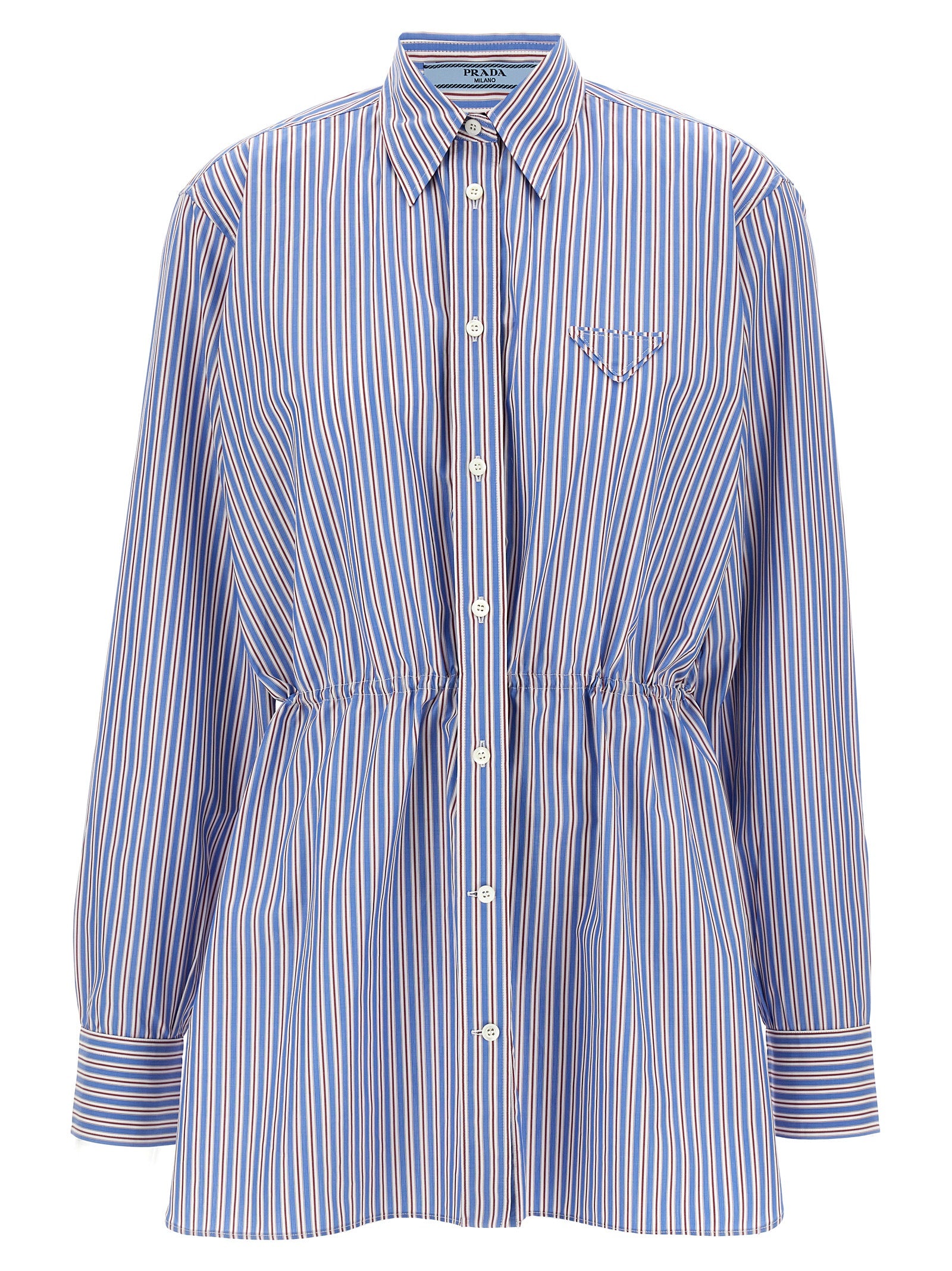 Prada Multicolor Cotton Blouse