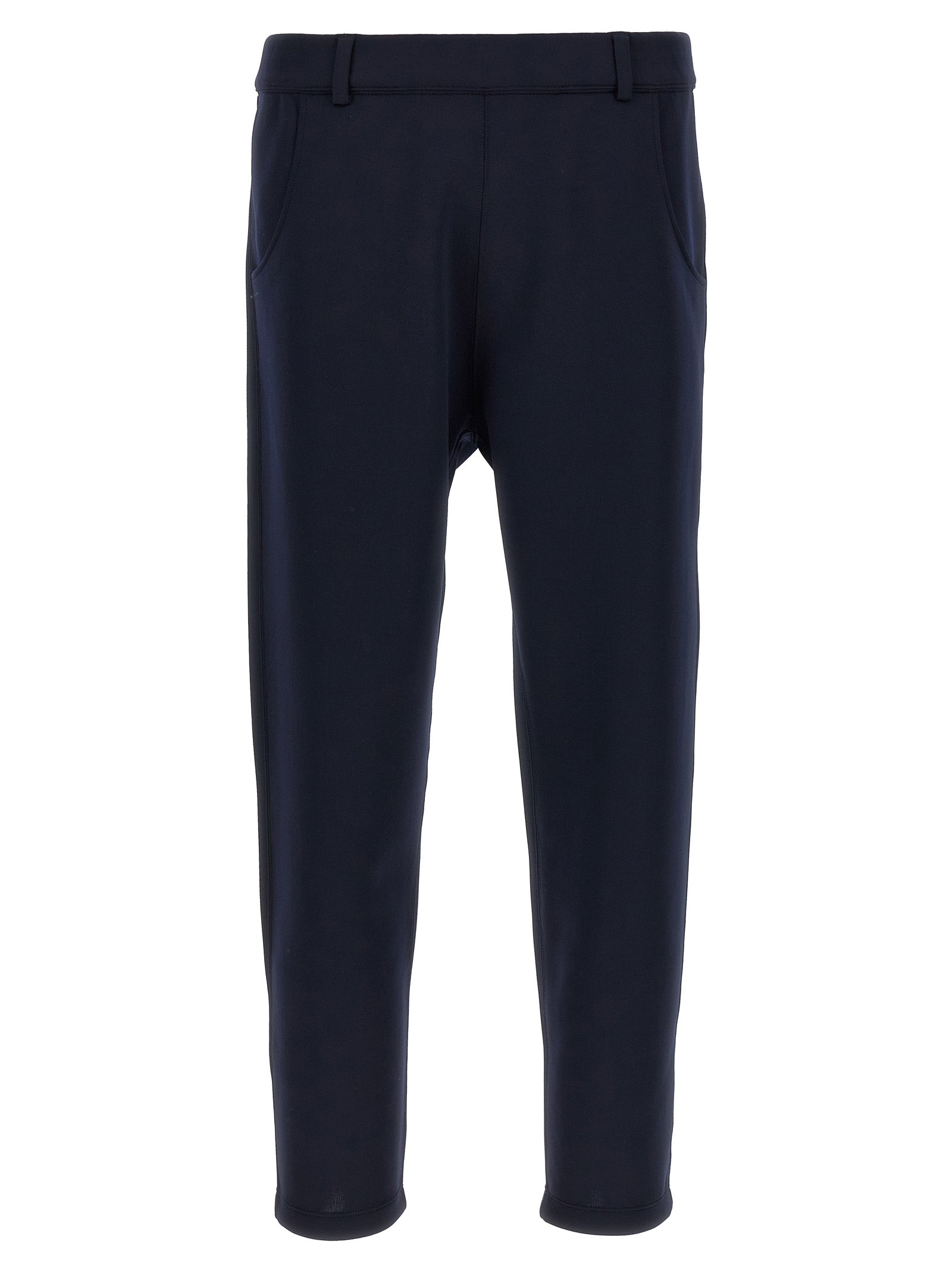Prada Blue Polyester Casual Pants