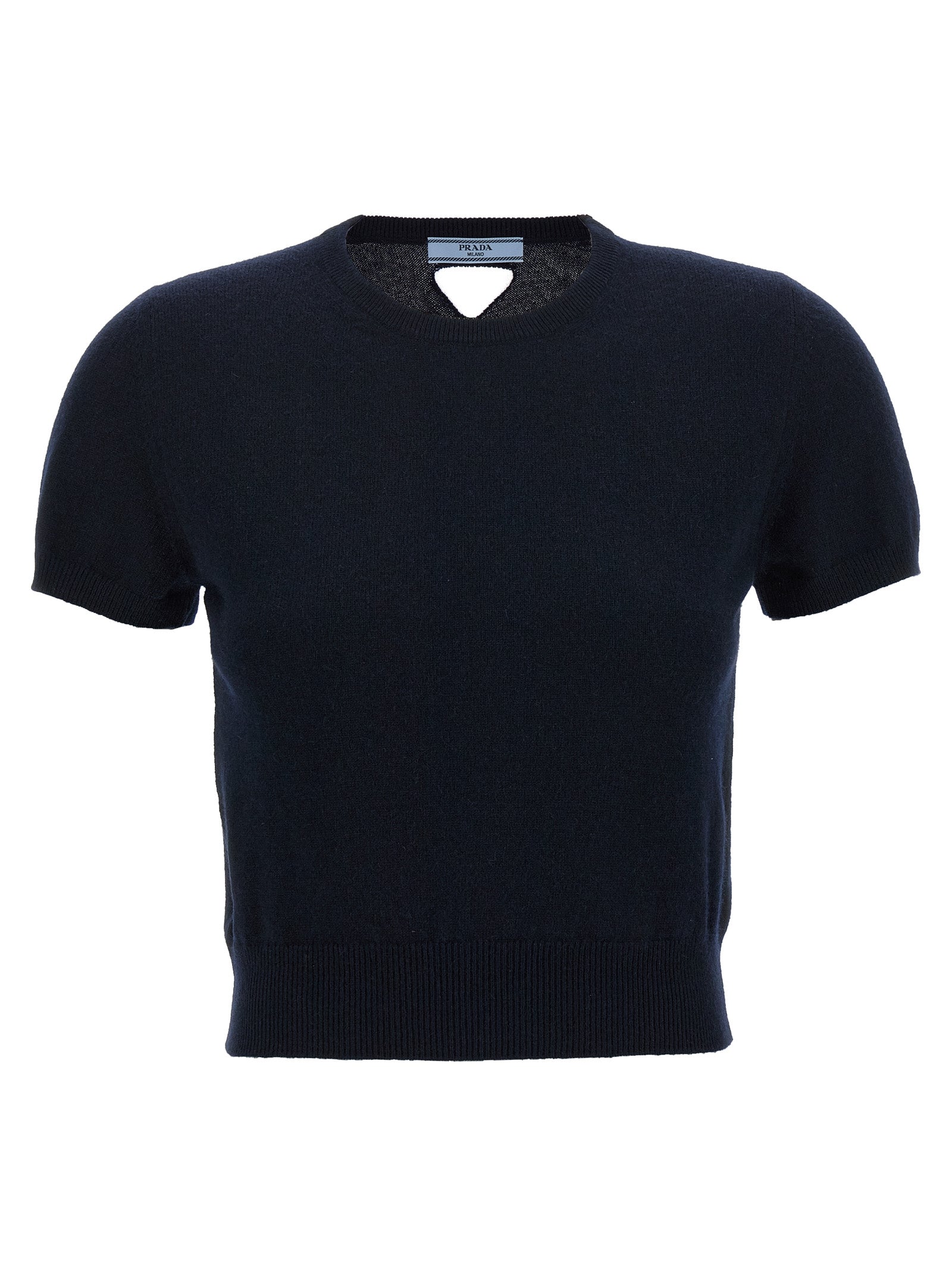 Prada Blue Cashmere Cardigan