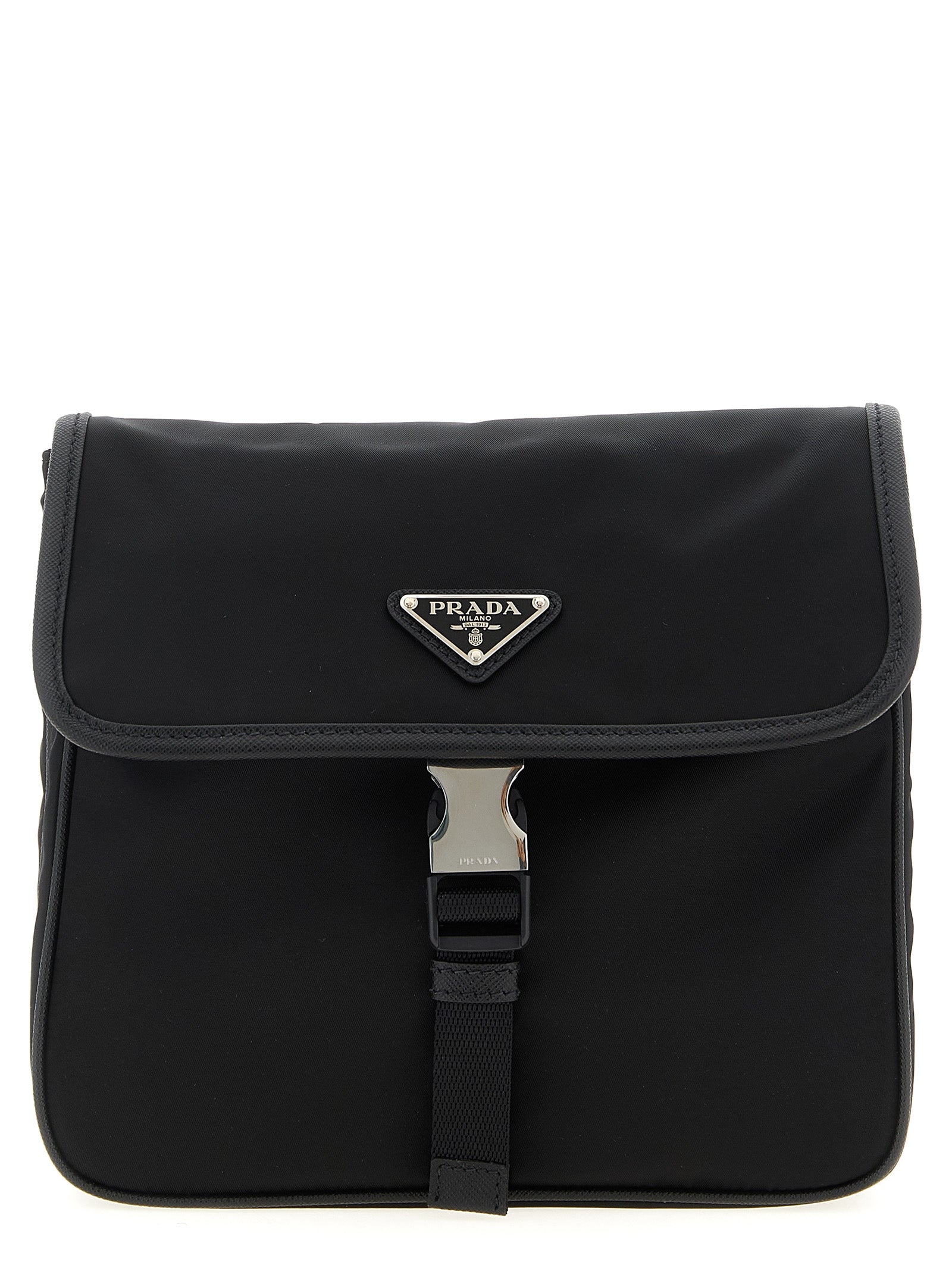 Prada Black Recycled Polyamide Crossbody Bag
