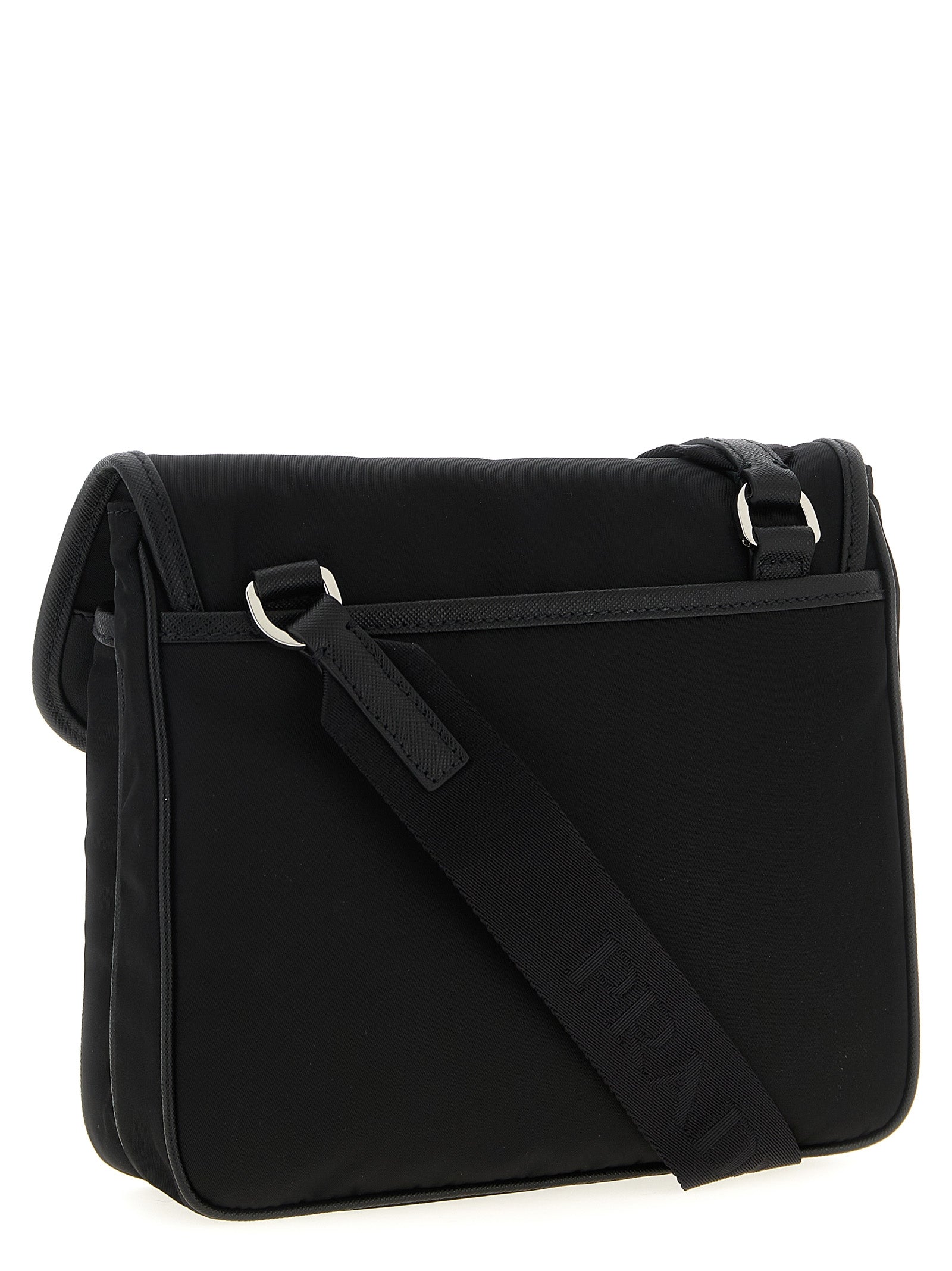 Prada Black Recycled Polyamide Crossbody Bag