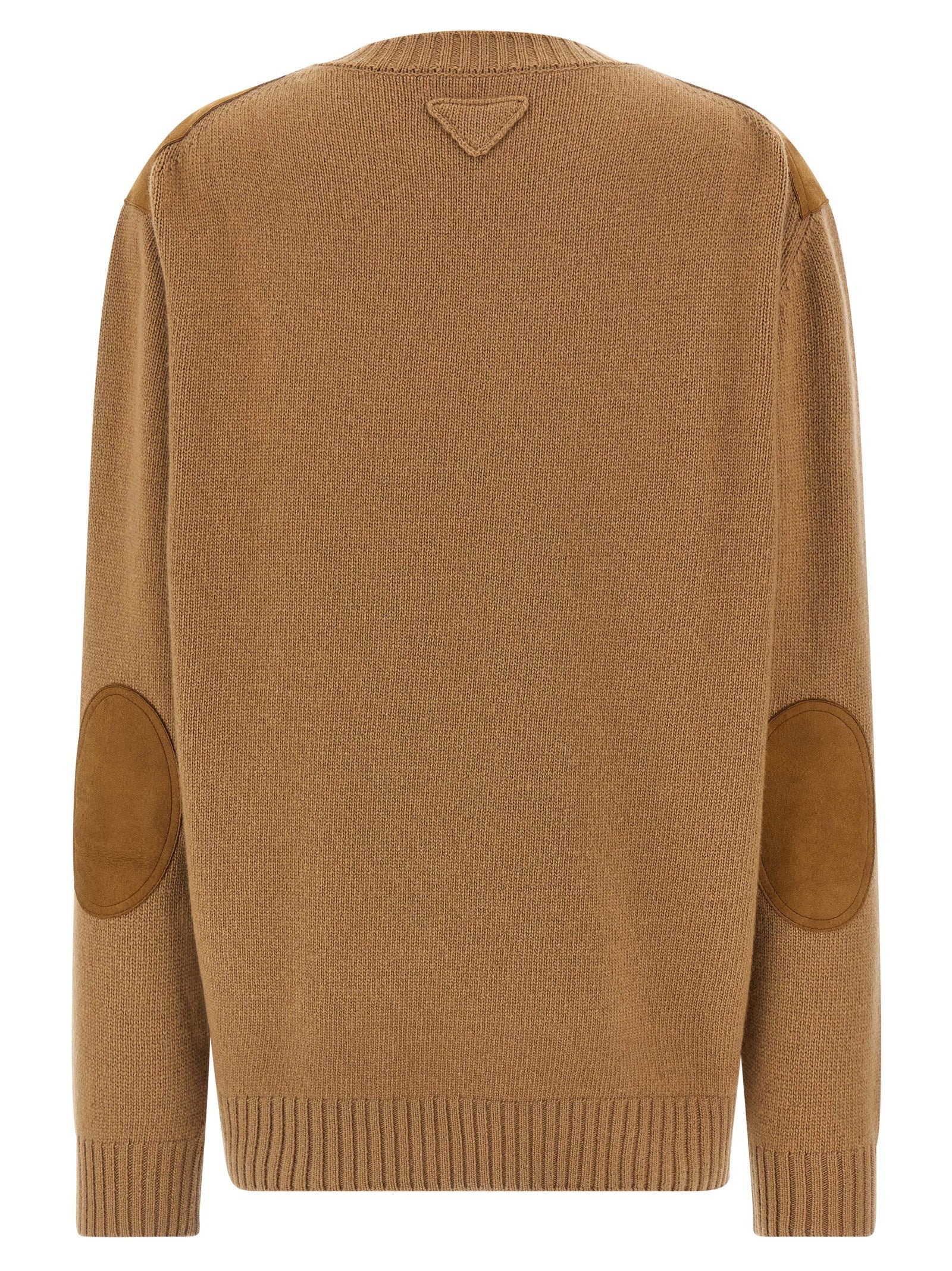 Prada Brown Virgin Wool Cardigan
