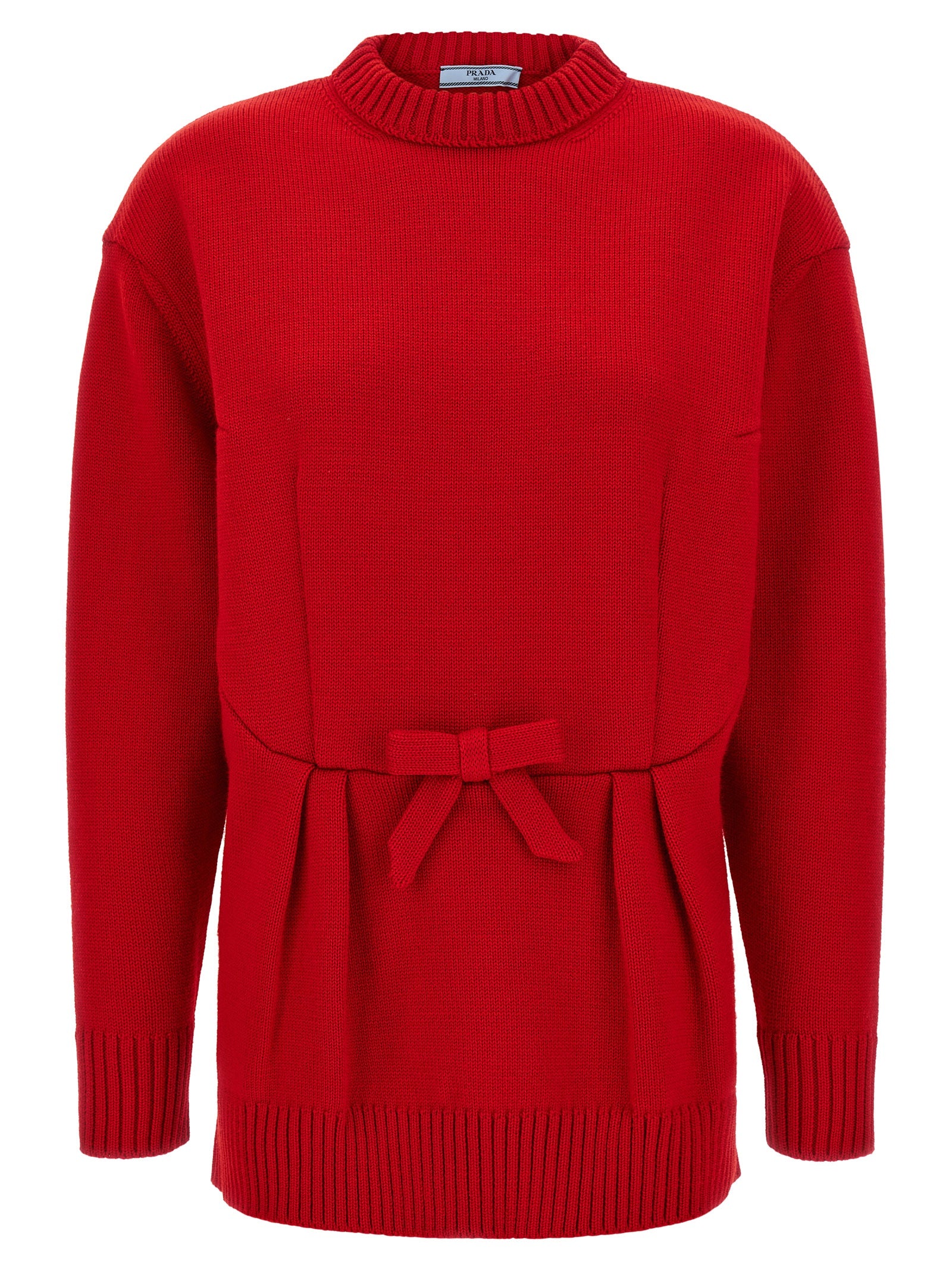 Prada Multicolor Virgin Wool Cardigan