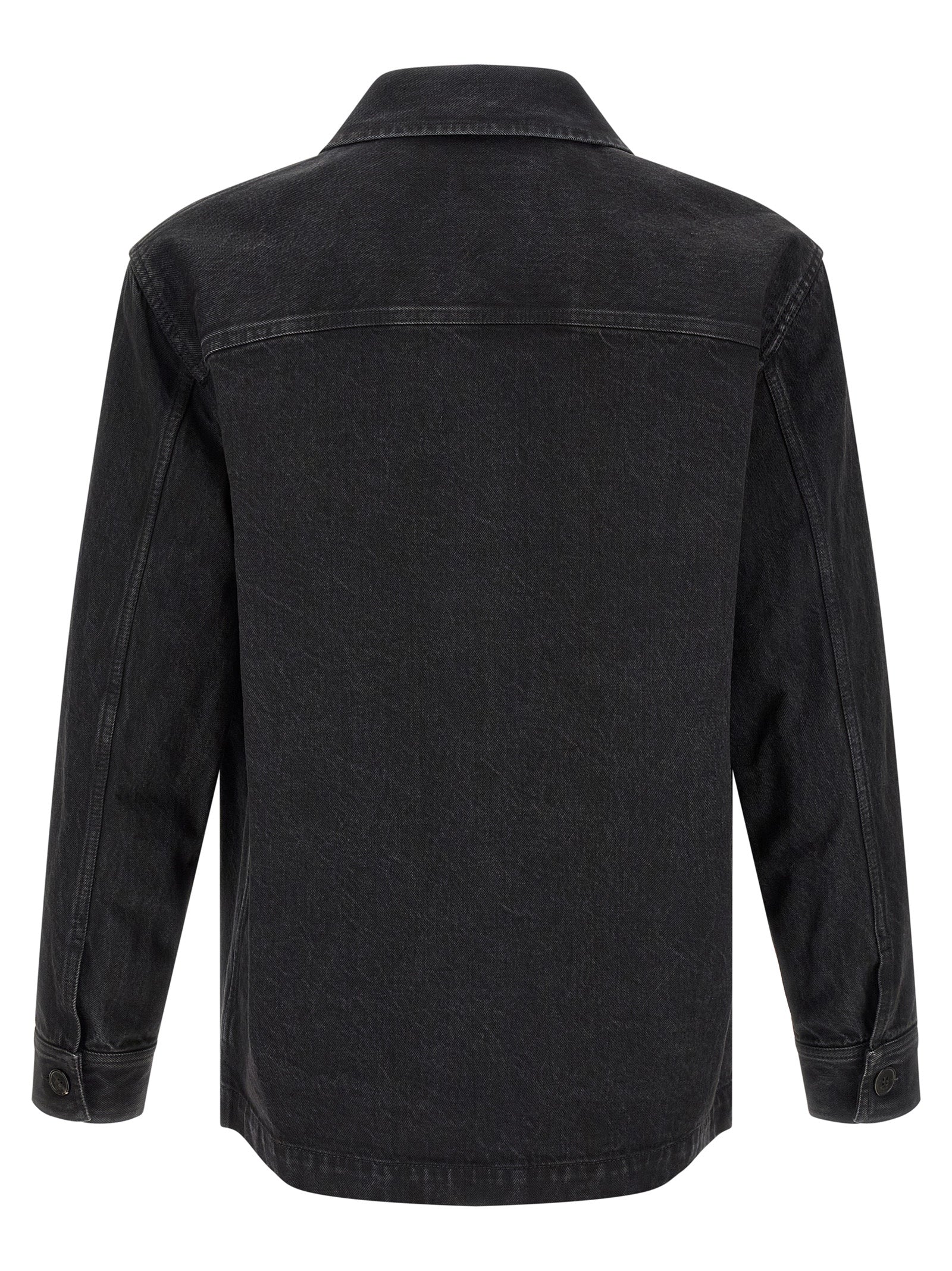 Saint Laurent Black Cotton Blouse