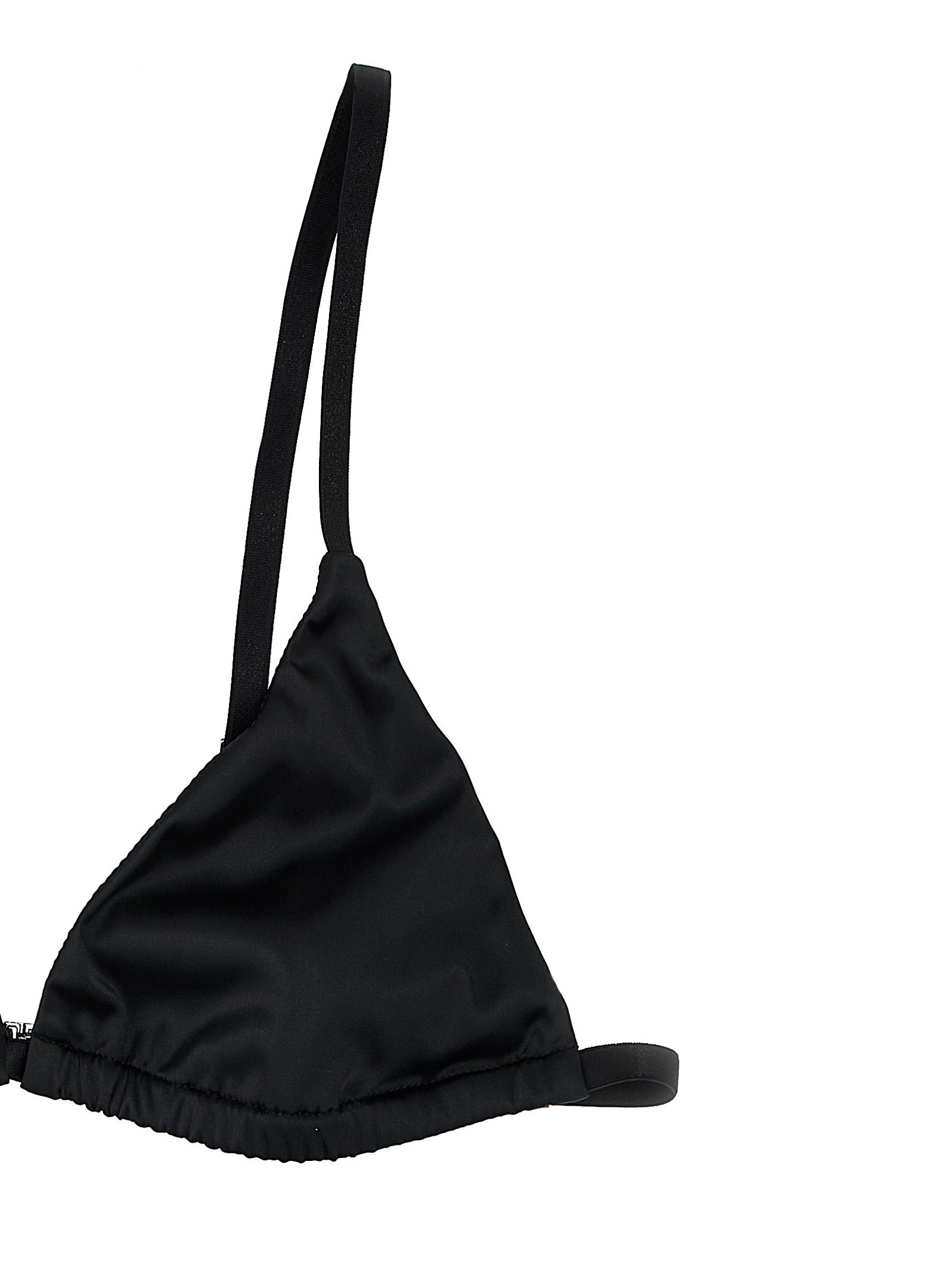 TOTEME Black Polyester Bra