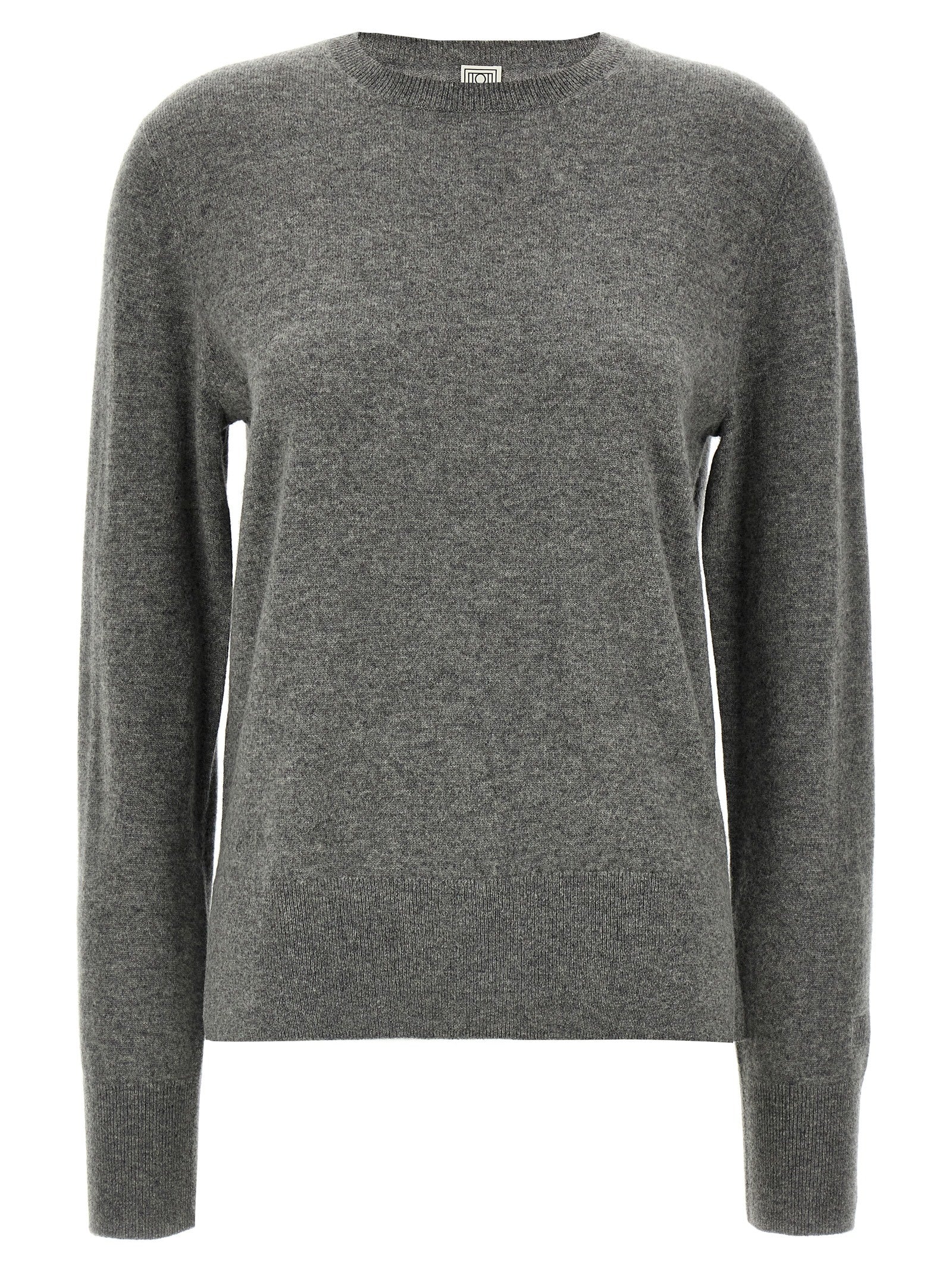 TOTEME Gray Cashmere Cardigan