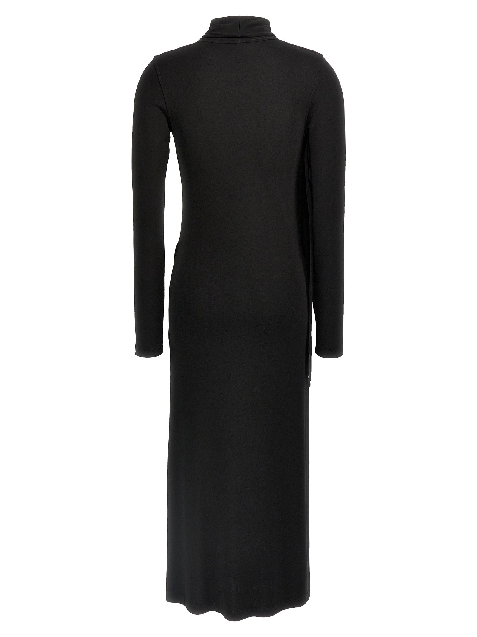 TOTEME Black Viscose Long Dress
