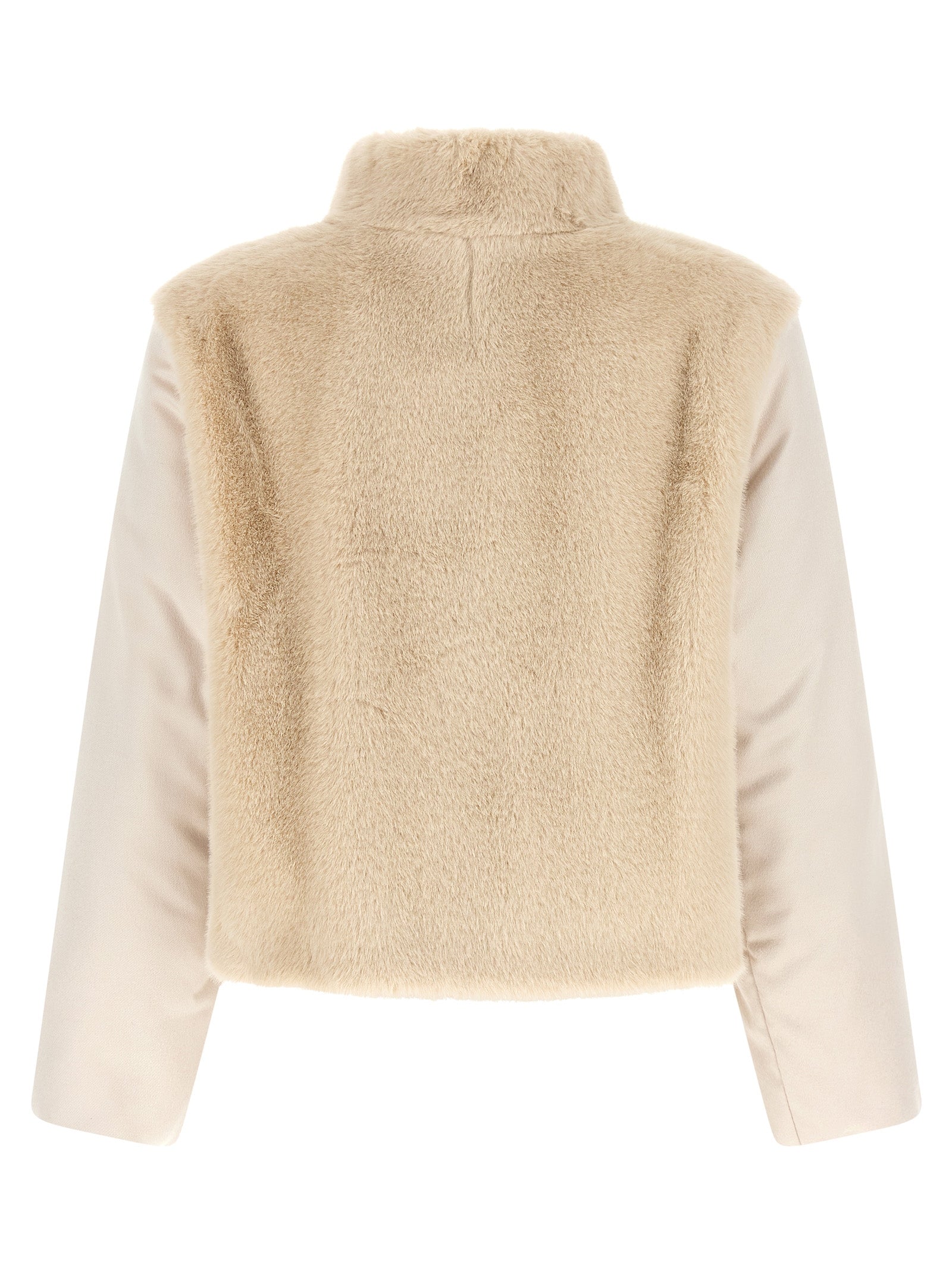 Herno Beige Polyester Full-Length Jacket