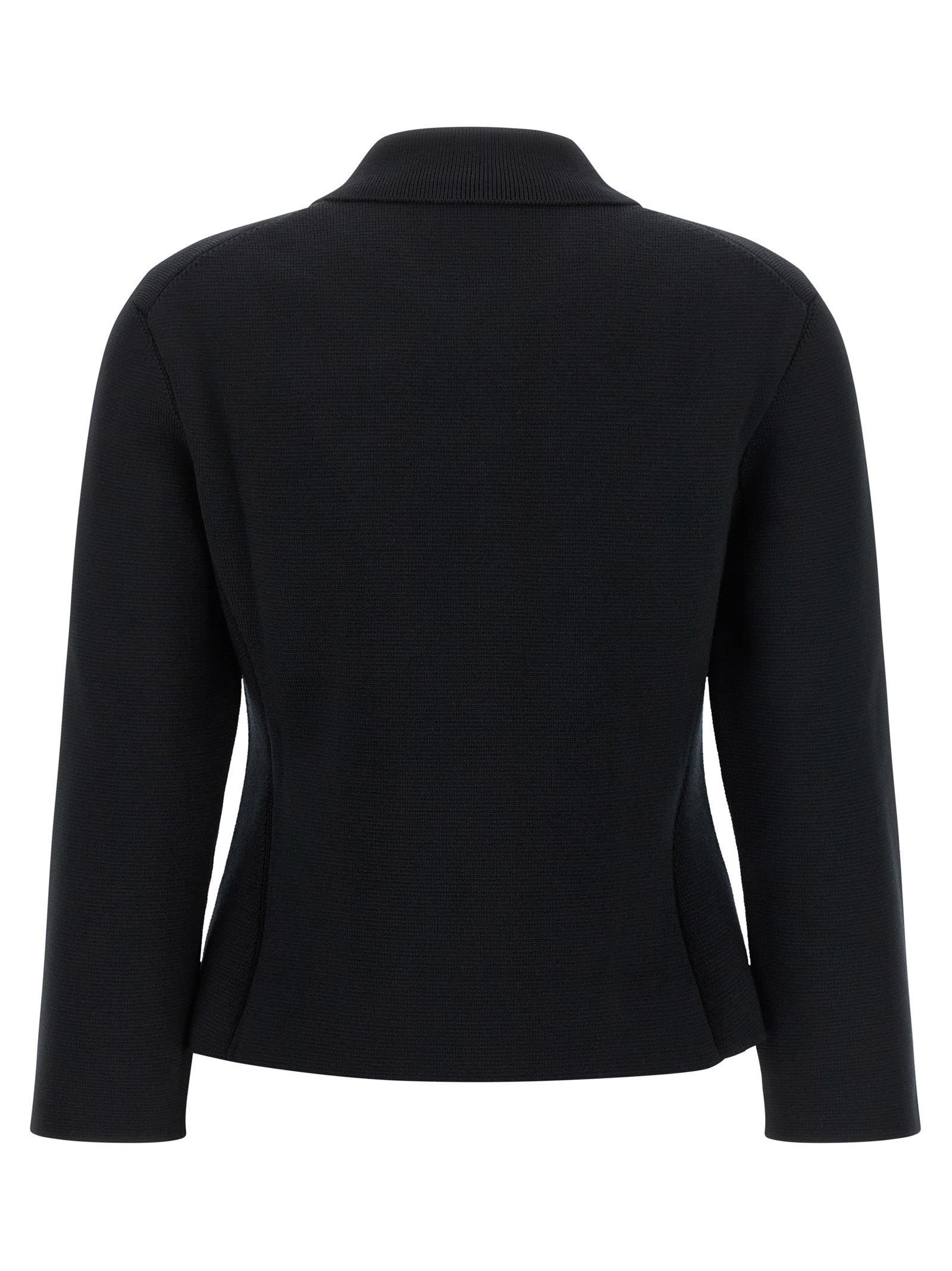 Saint Laurent Black Wool Cardigan