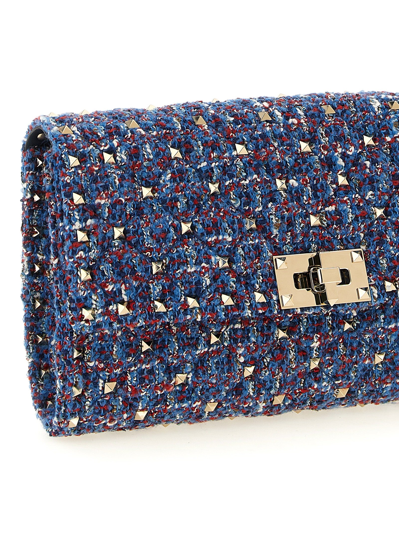 Valentino Garavani Blue Polyester Crossbody Bag