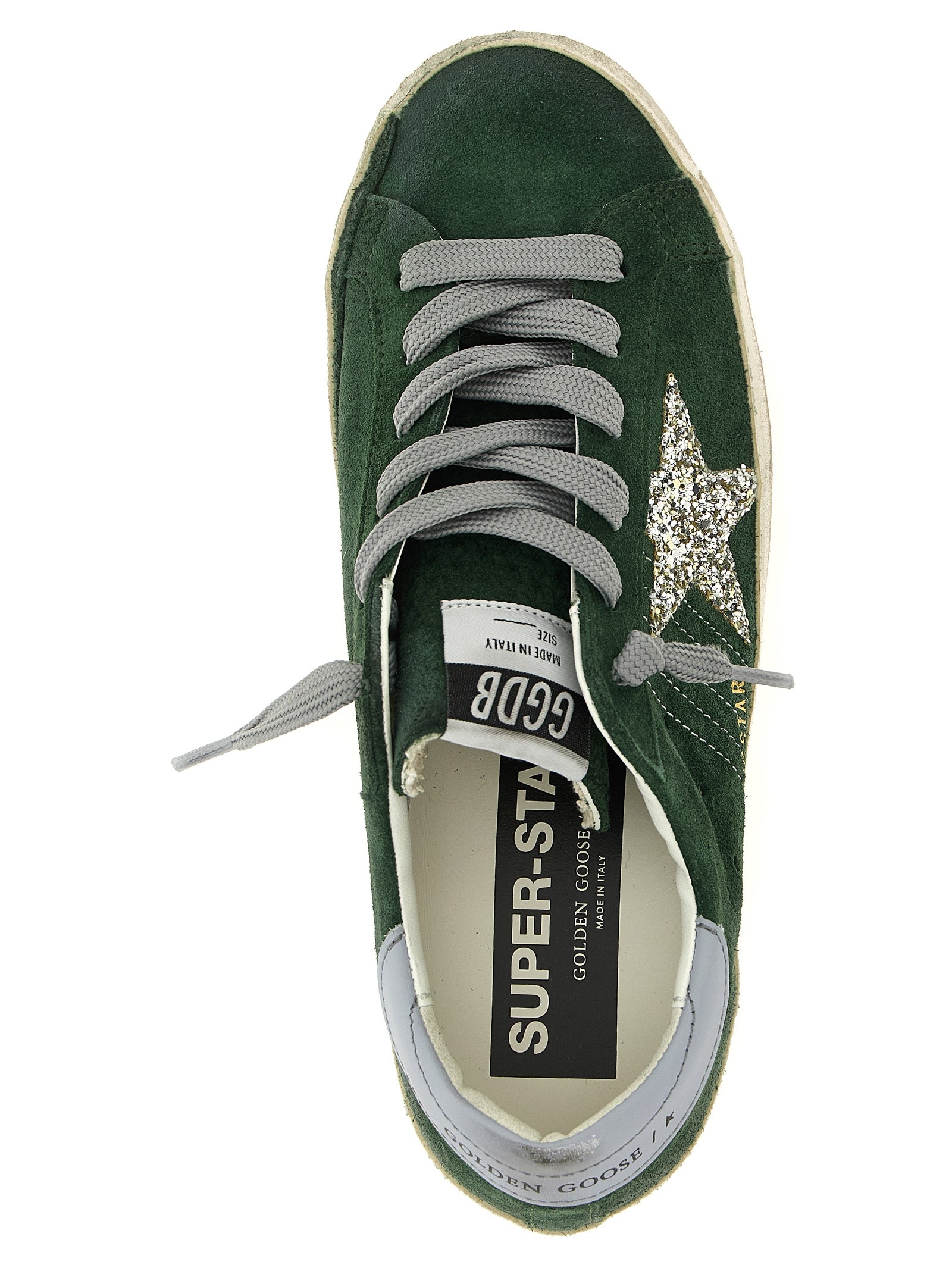 Golden Goose Bicolor Leather Low Top Sneakers