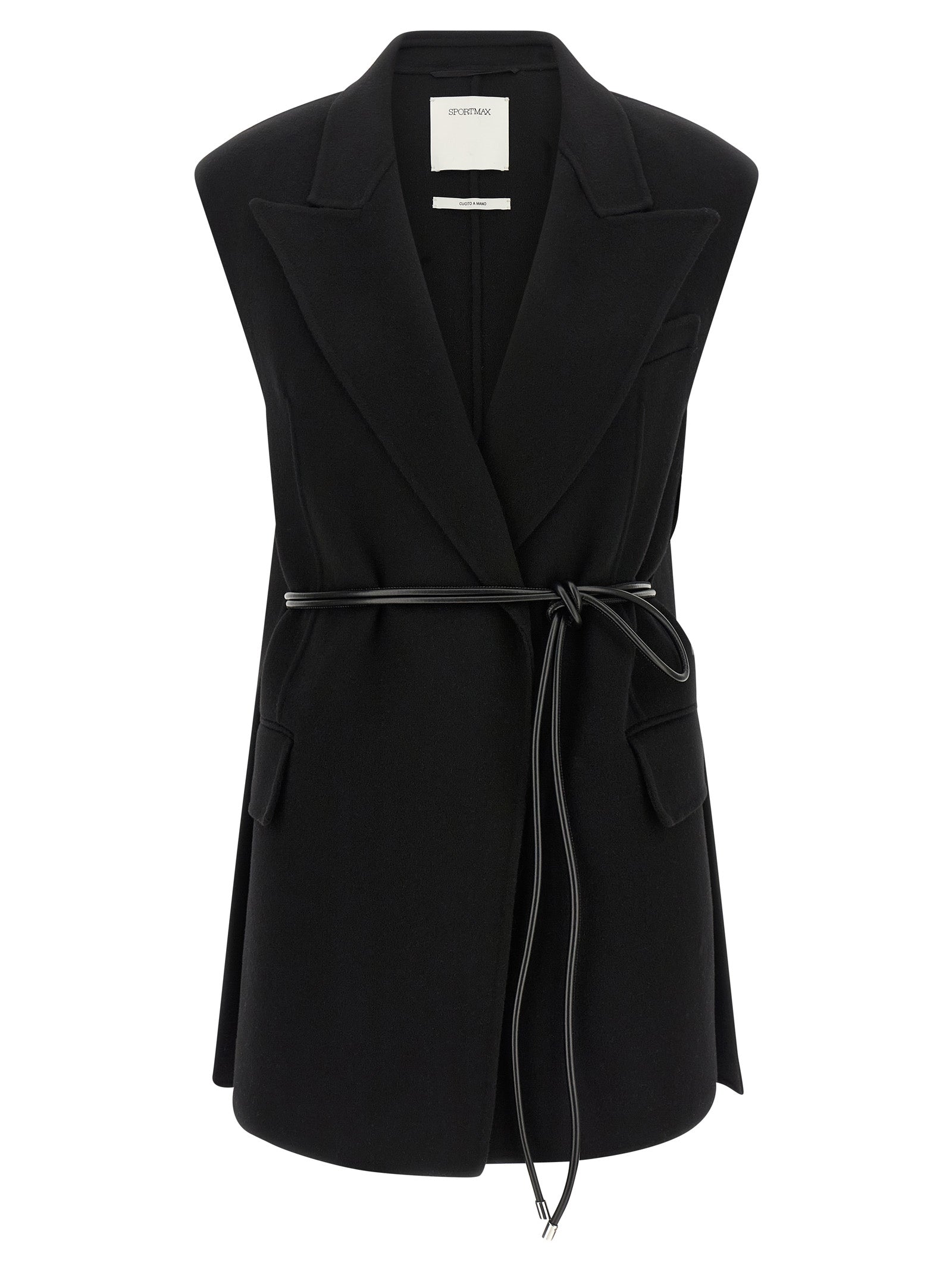 Sportmax Black Wool Blazer