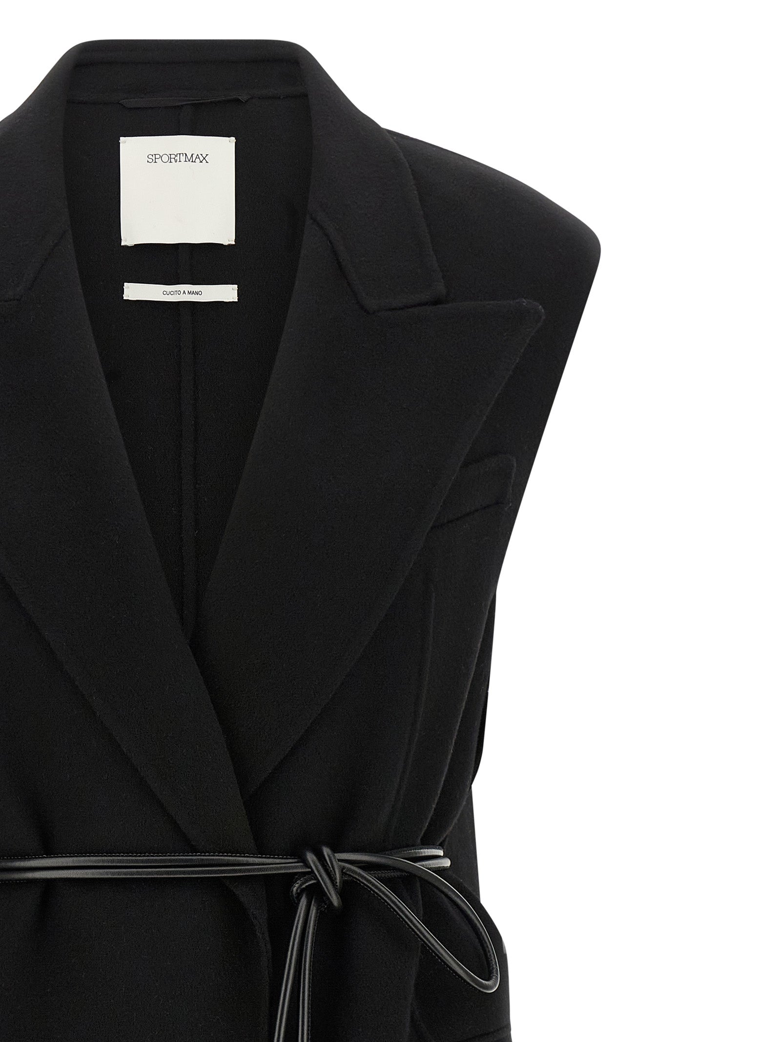 Sportmax Black Wool Blazer