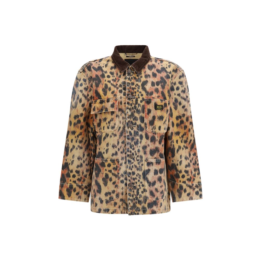 R13 Multicolor Cotton Full-Length Jacket
