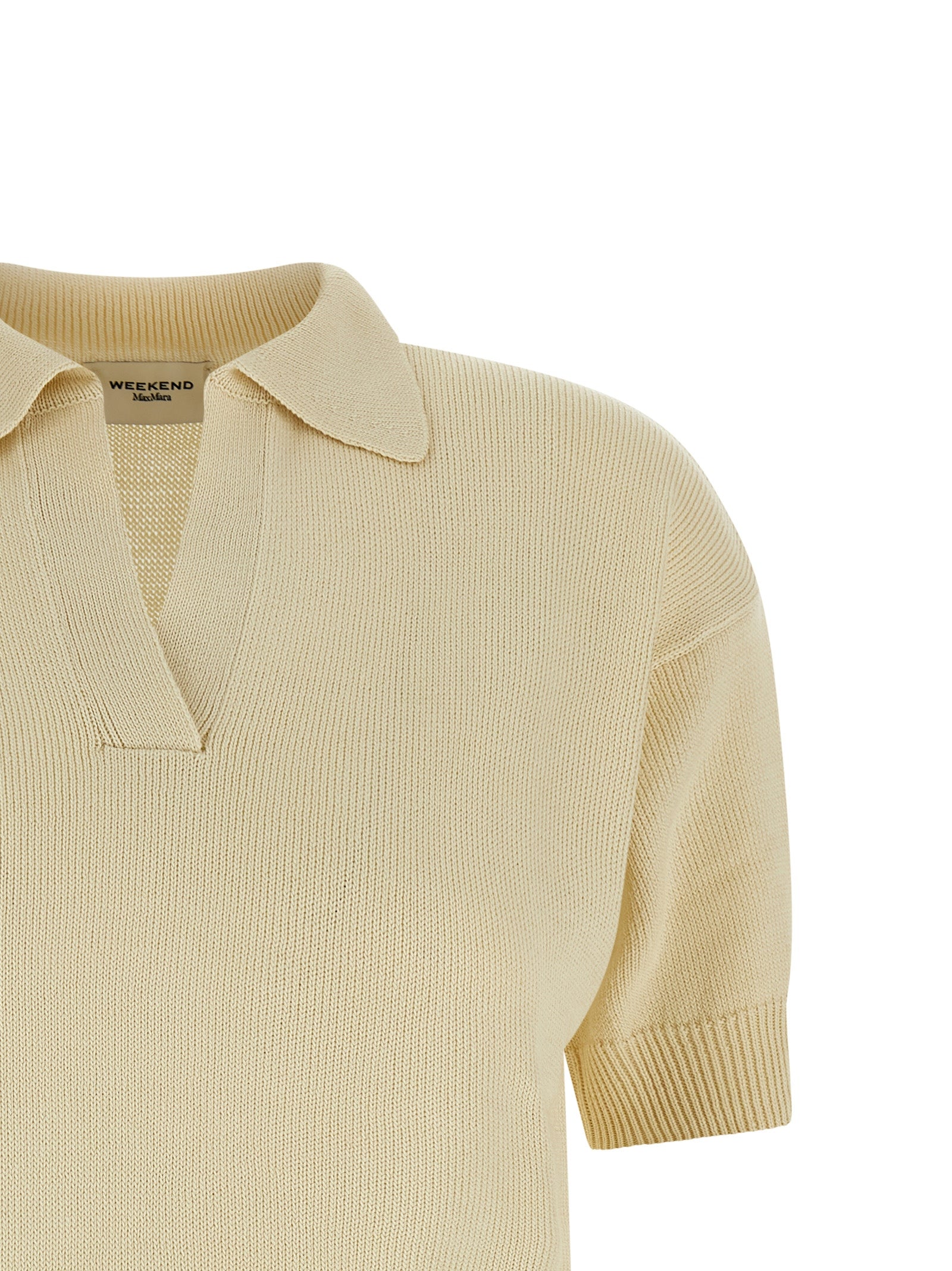 Max Mara Beige Cotton Cardigan