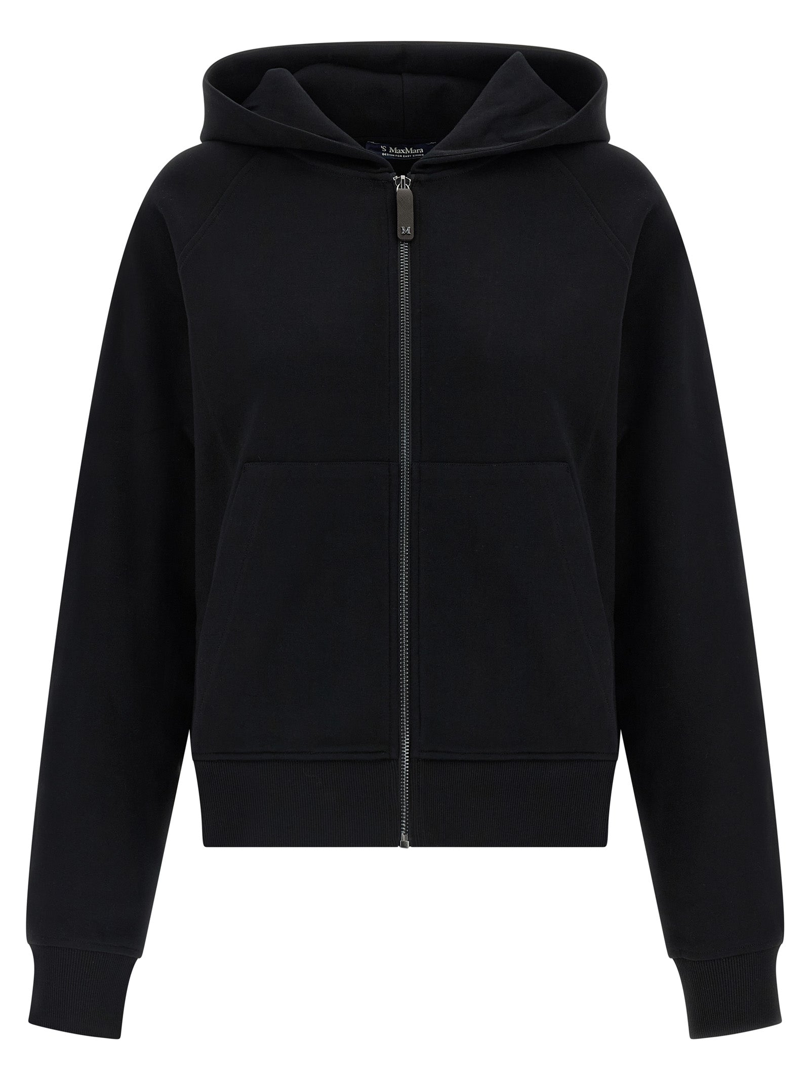 'S Max Mara Black Cotton Sweatshirt