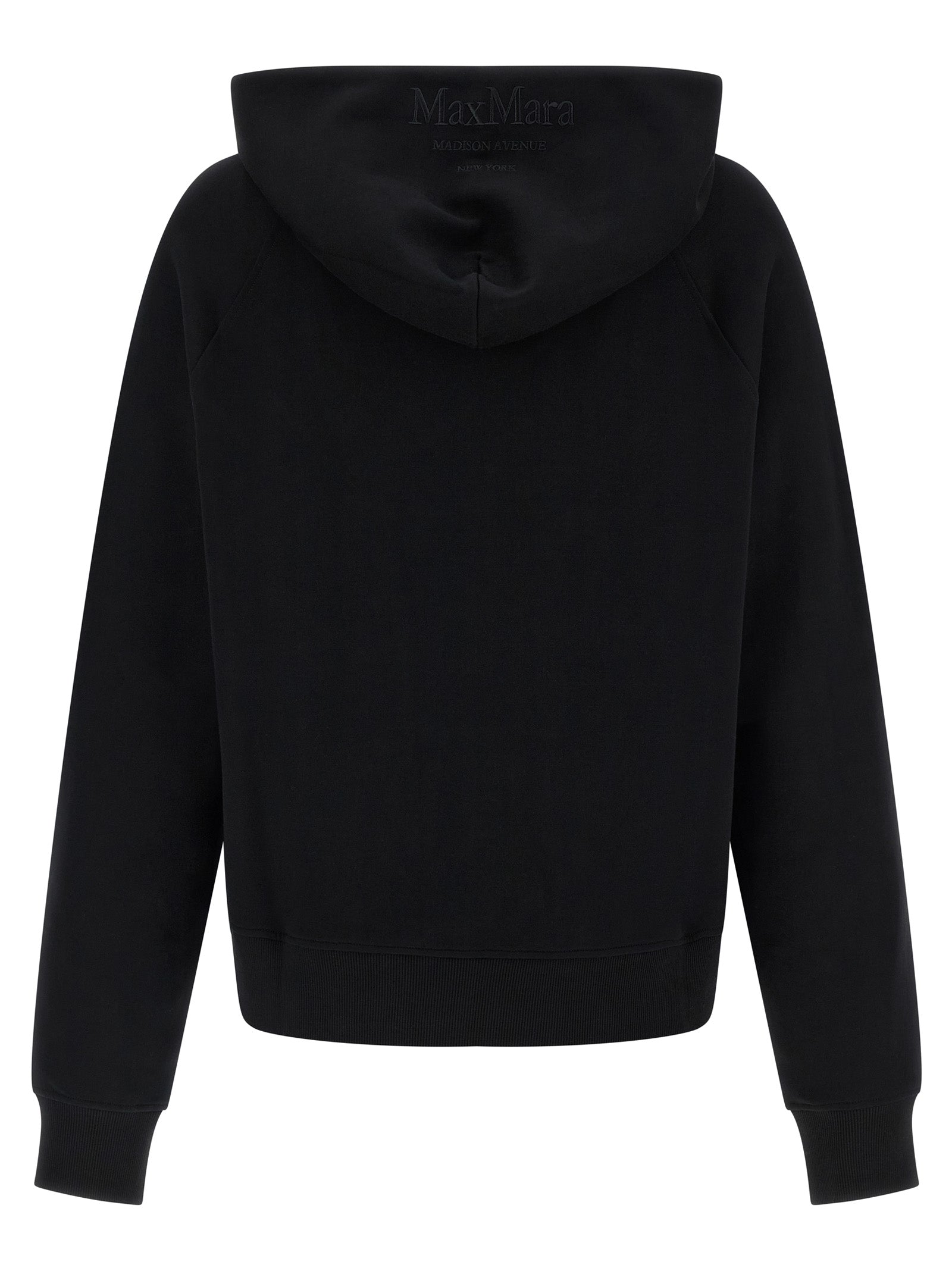 'S Max Mara Black Cotton Sweatshirt