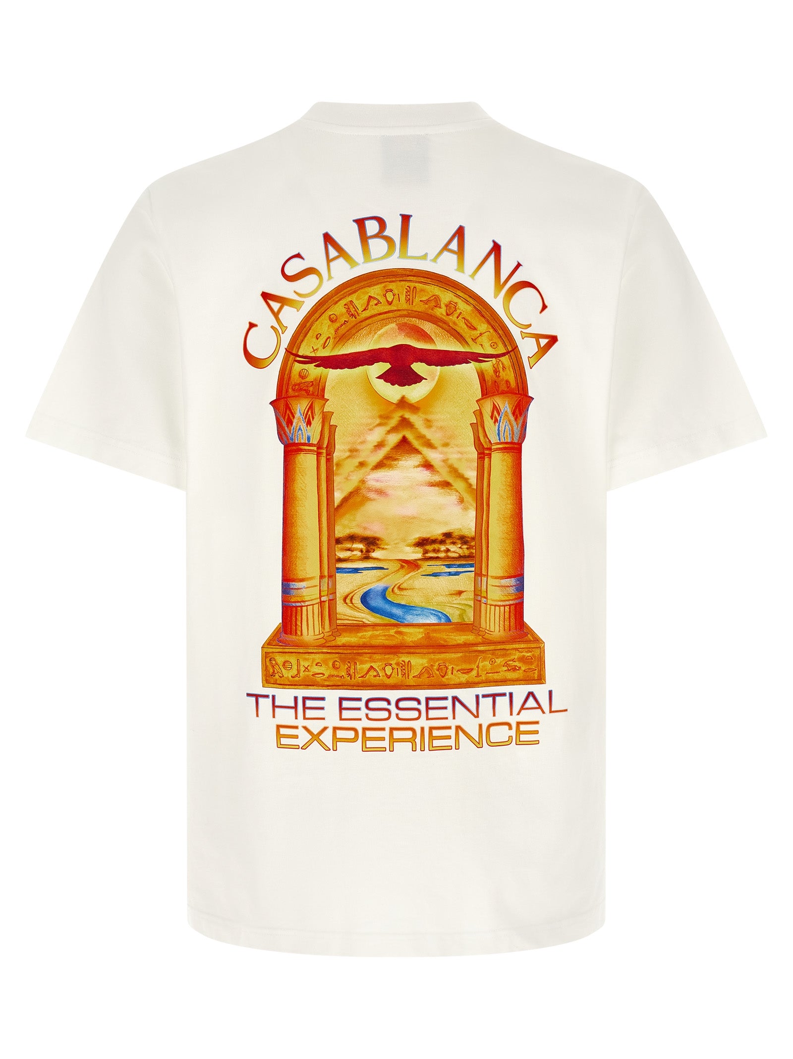 Casablanca White Organic Cotton T-Shirt