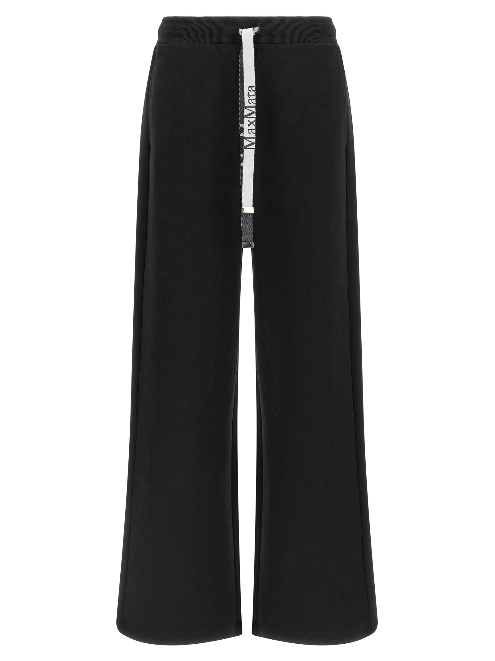 'S Max Mara Black Cotton Casual Pants