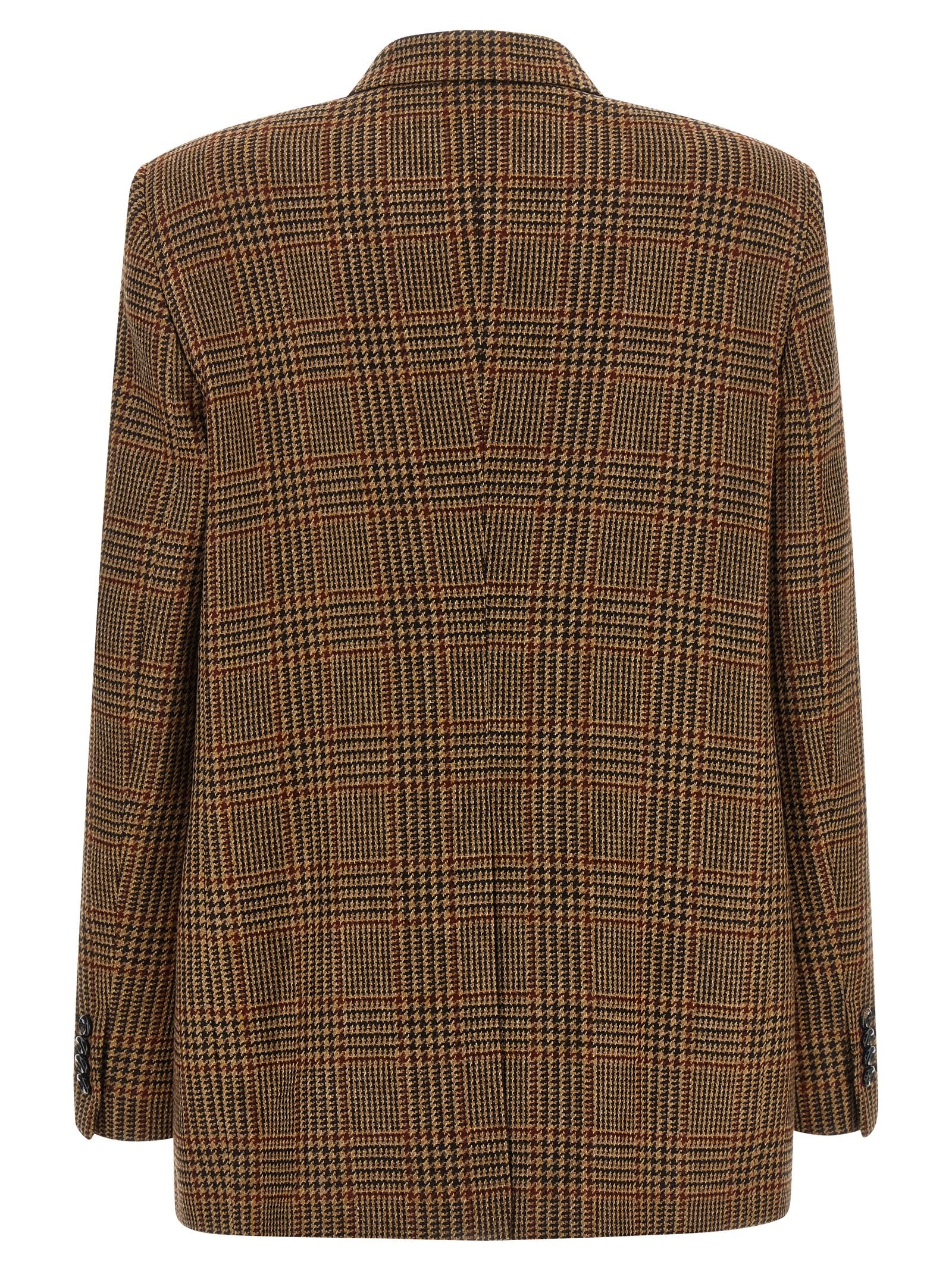 Tagliatore Brown Virgin Wool Blazer