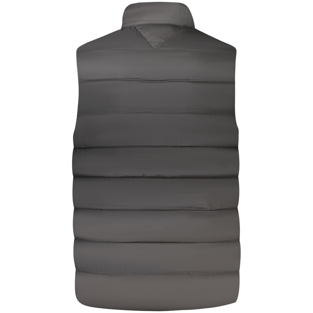 Tommy Hilfiger Black Nylon Men's Vest Jacket