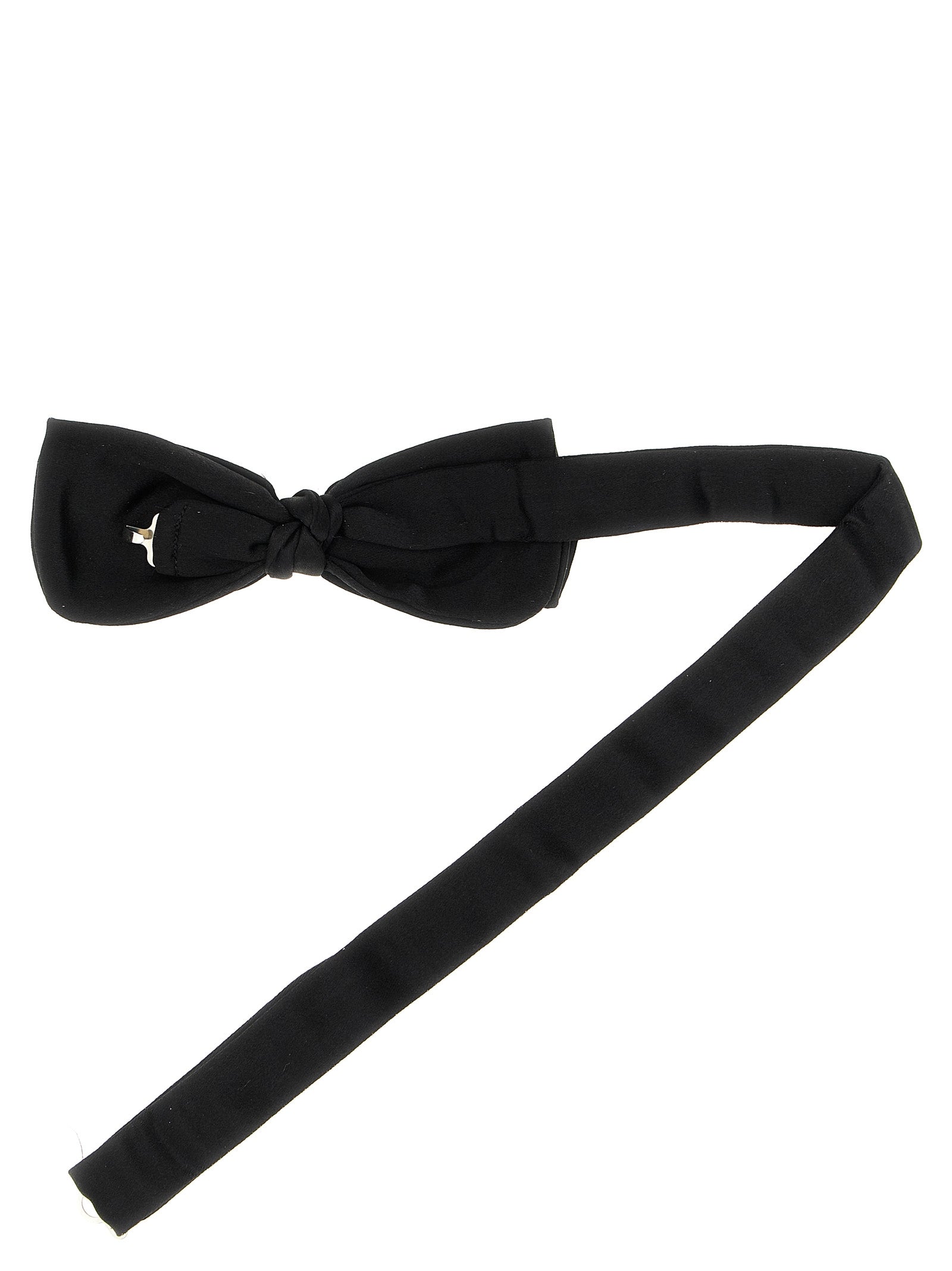 Pal Zileri Black Silk Bowtie