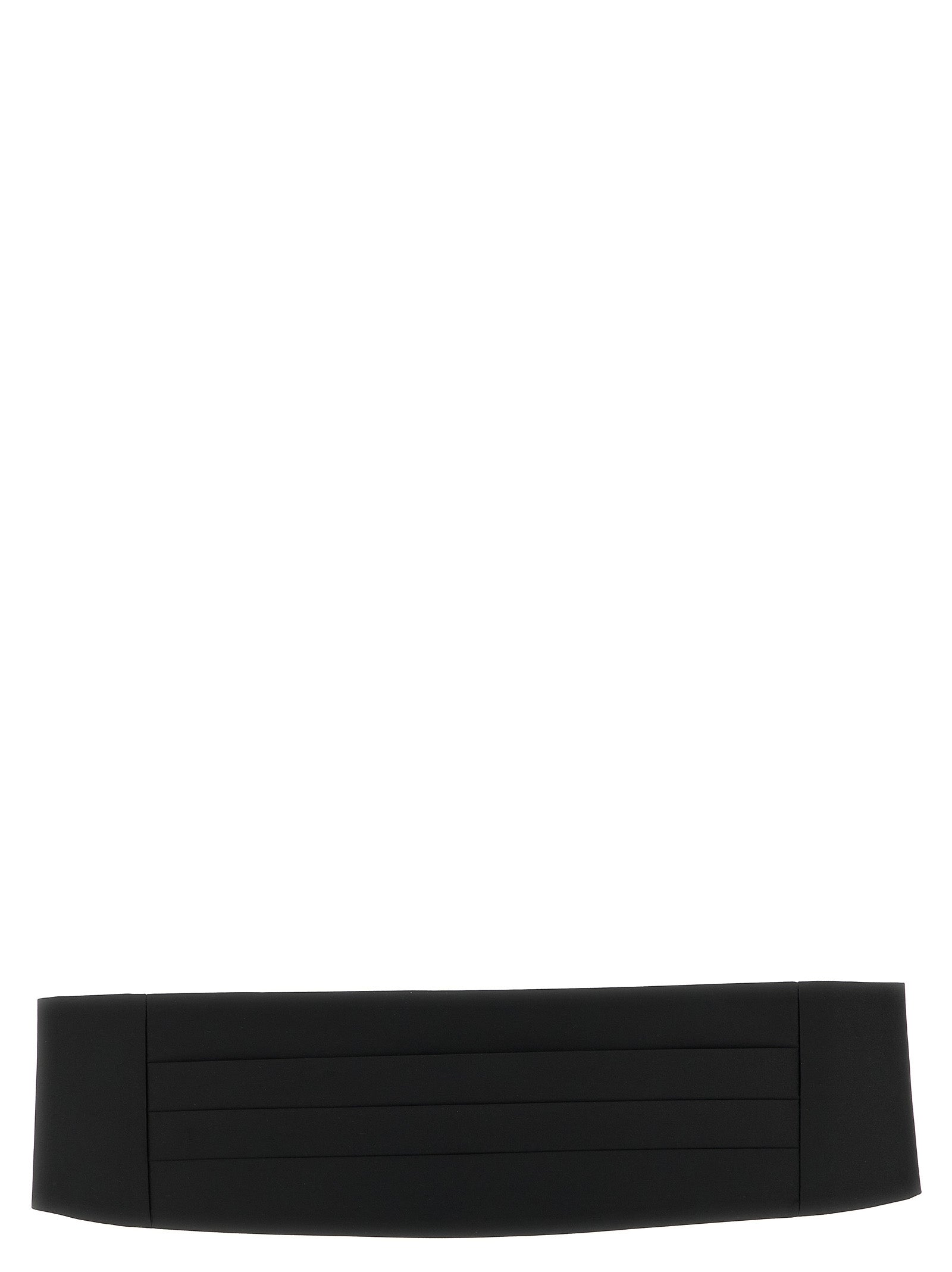 Pal Zileri Black Polyester Cummerbund