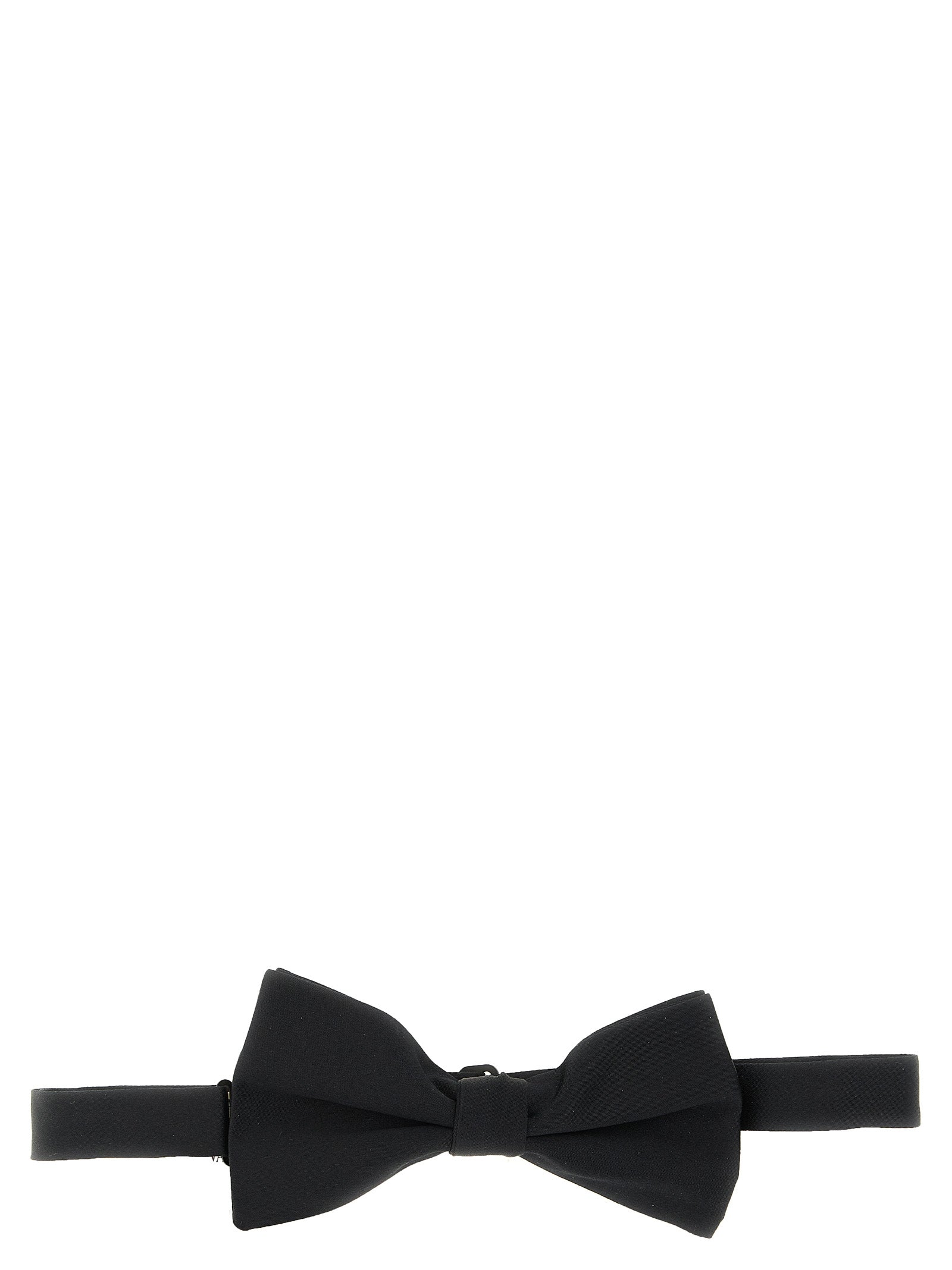 Valentino Garavani Black Silk Bowtie