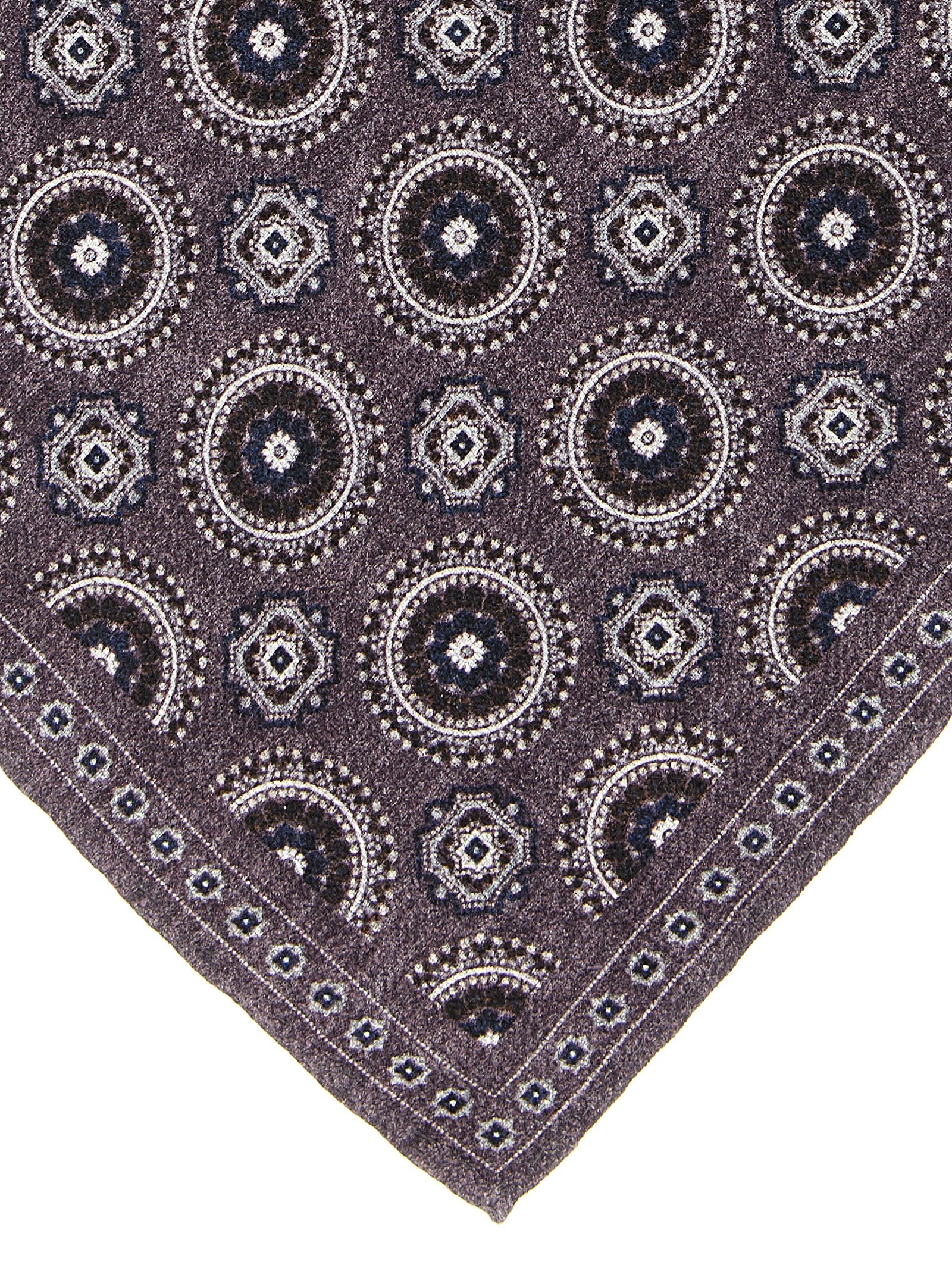 Brunello Cucinelli Multicolor Silk Pocket Square