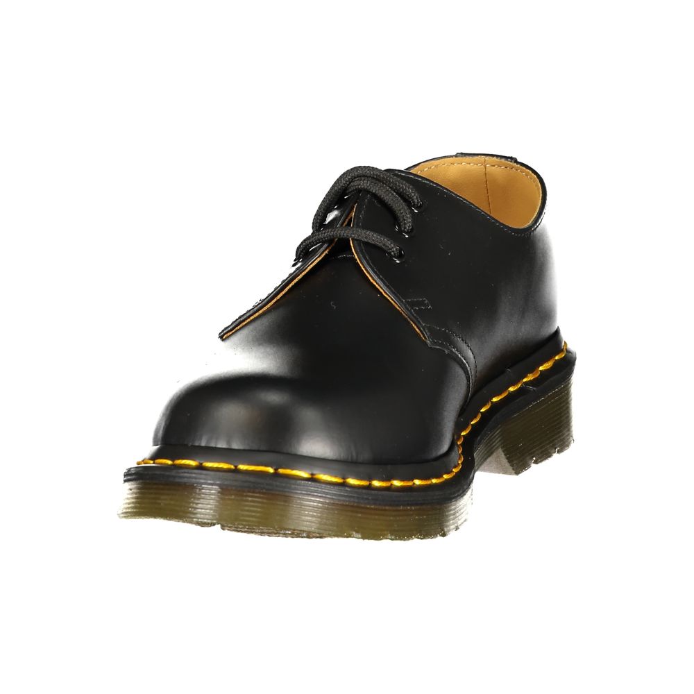 Dr. Martens Black Leather Women's Shoe