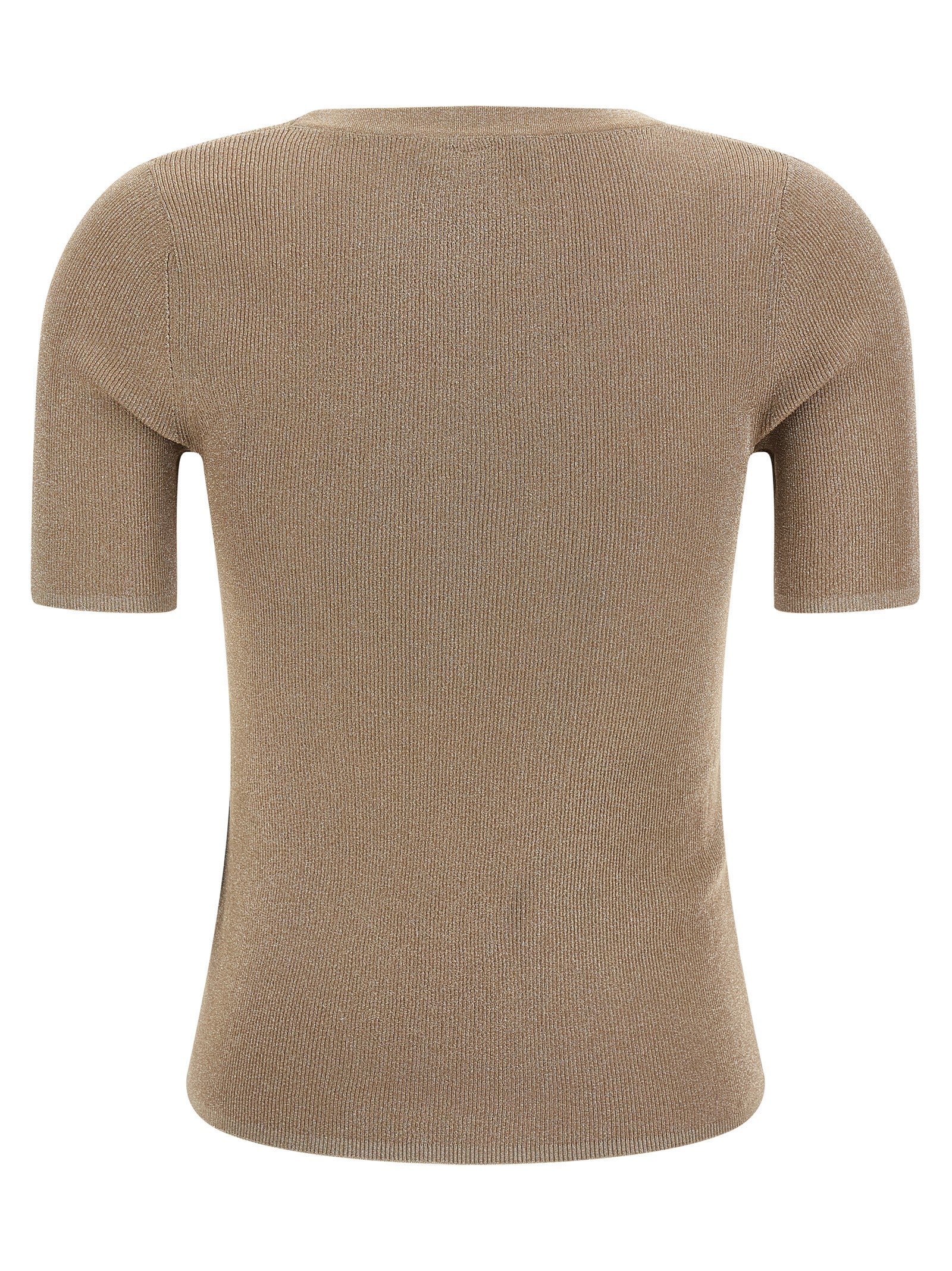 Max Mara Beige Polyamide T-Shirt