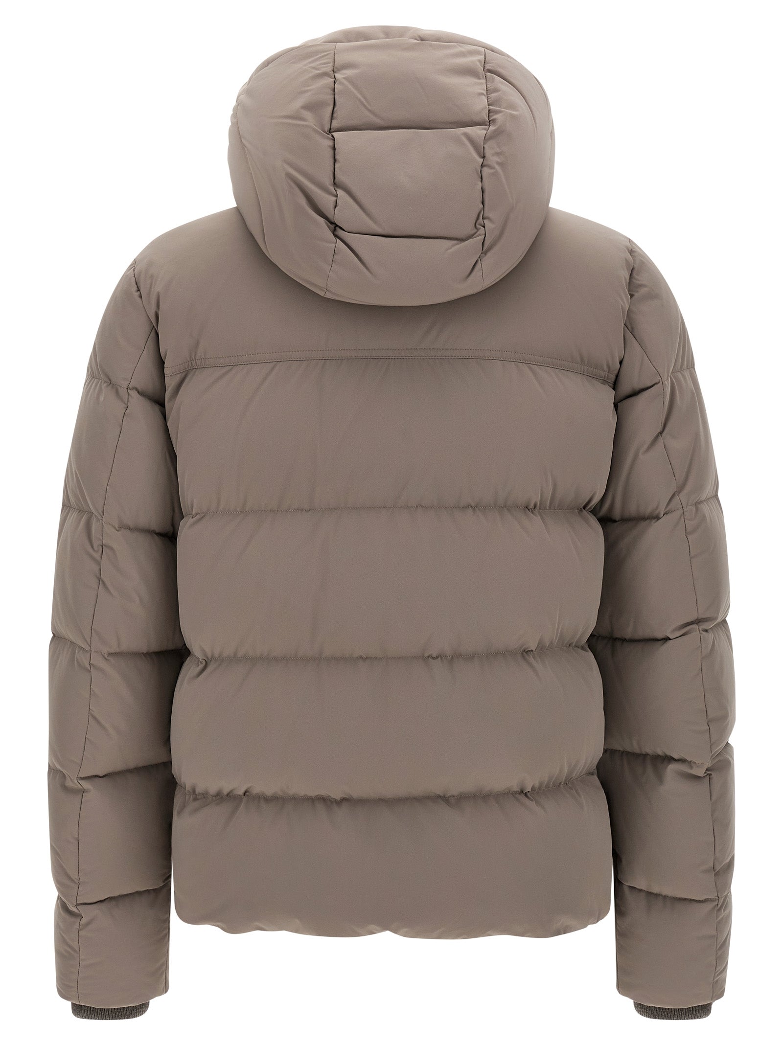 MooRER Gray Wool Bomber