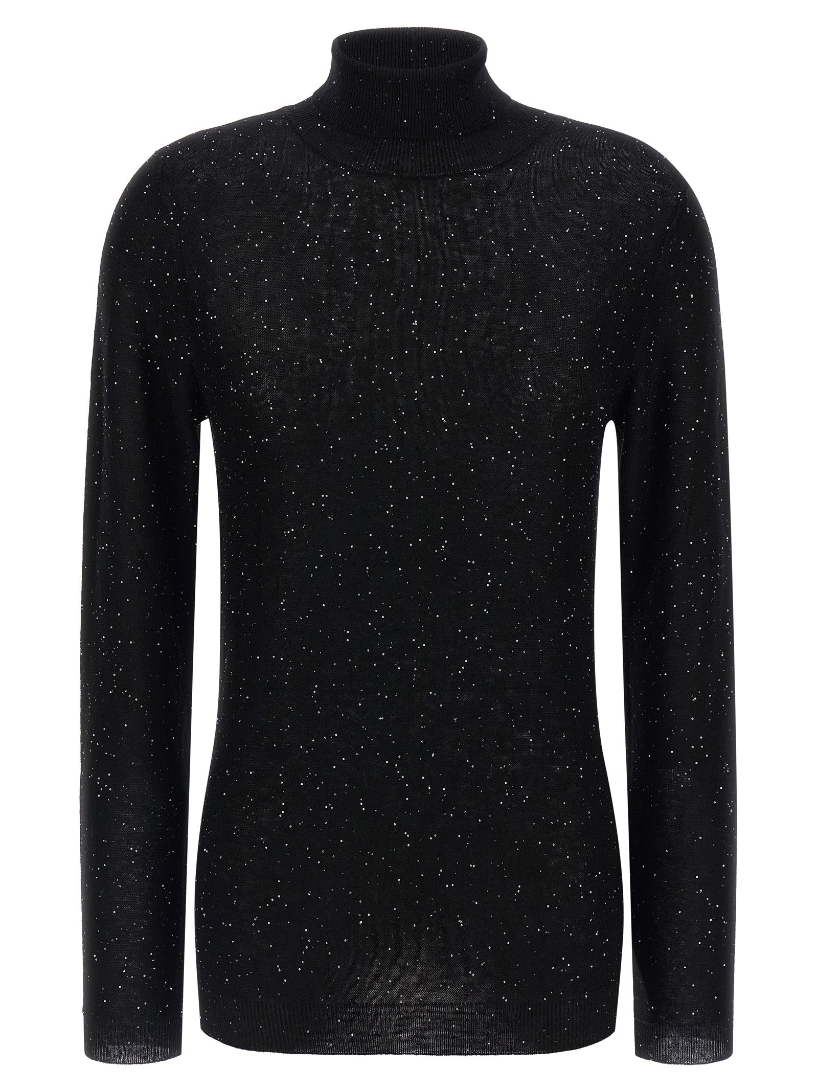Fabiana Filippi Black Wool Cardigan