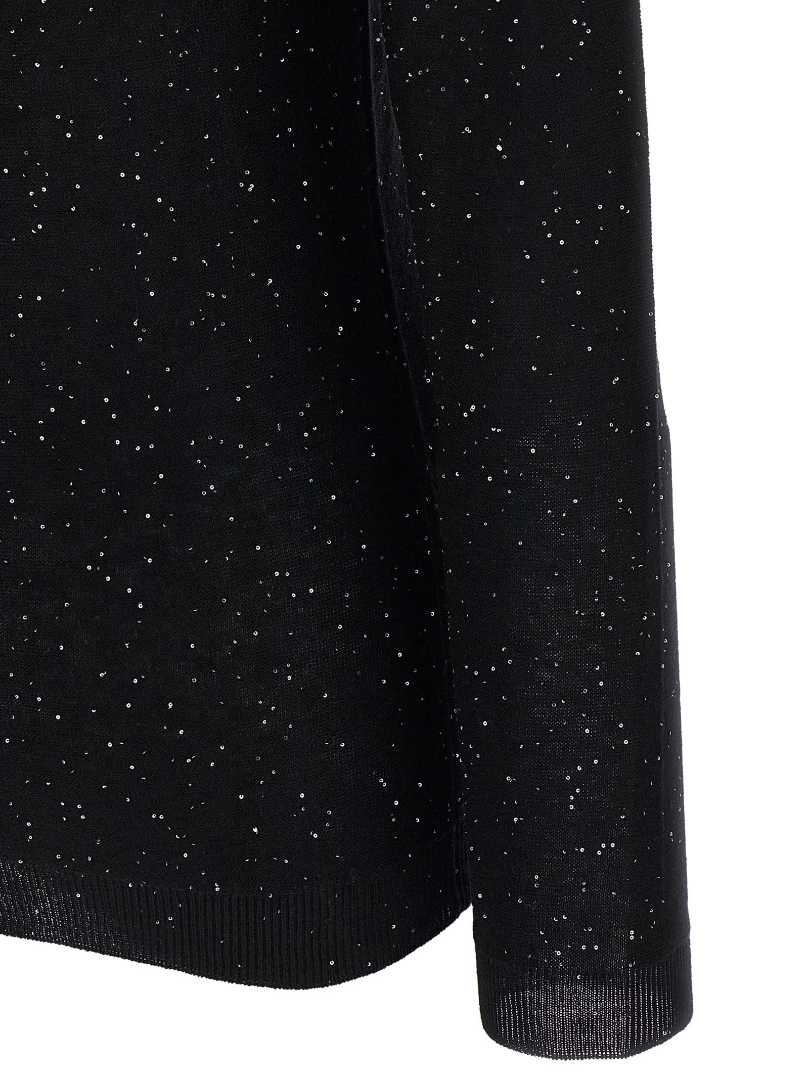 Fabiana Filippi Black Wool Cardigan