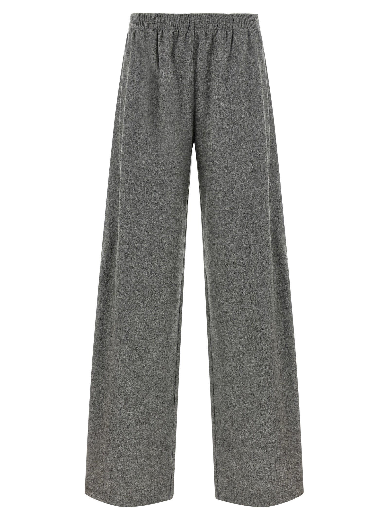 Fabiana Filippi Gray Virgin Wool Cargo Pants