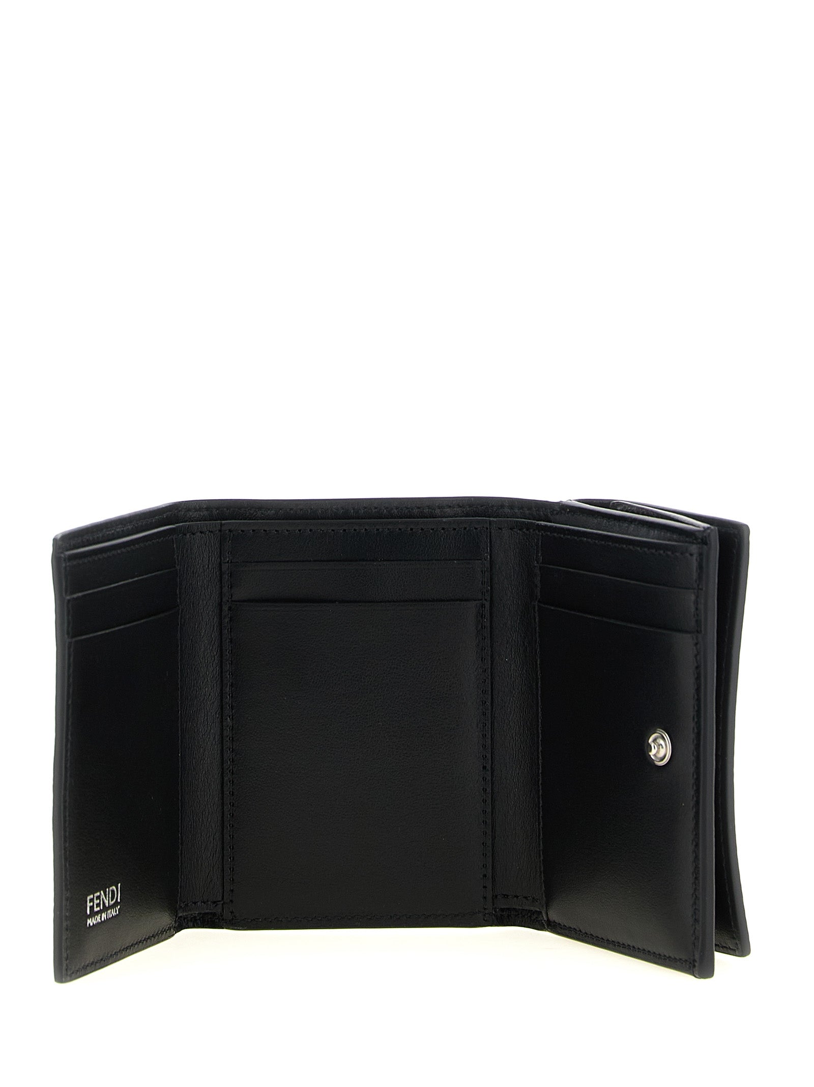 Fendi Black Calfskin Cardholder