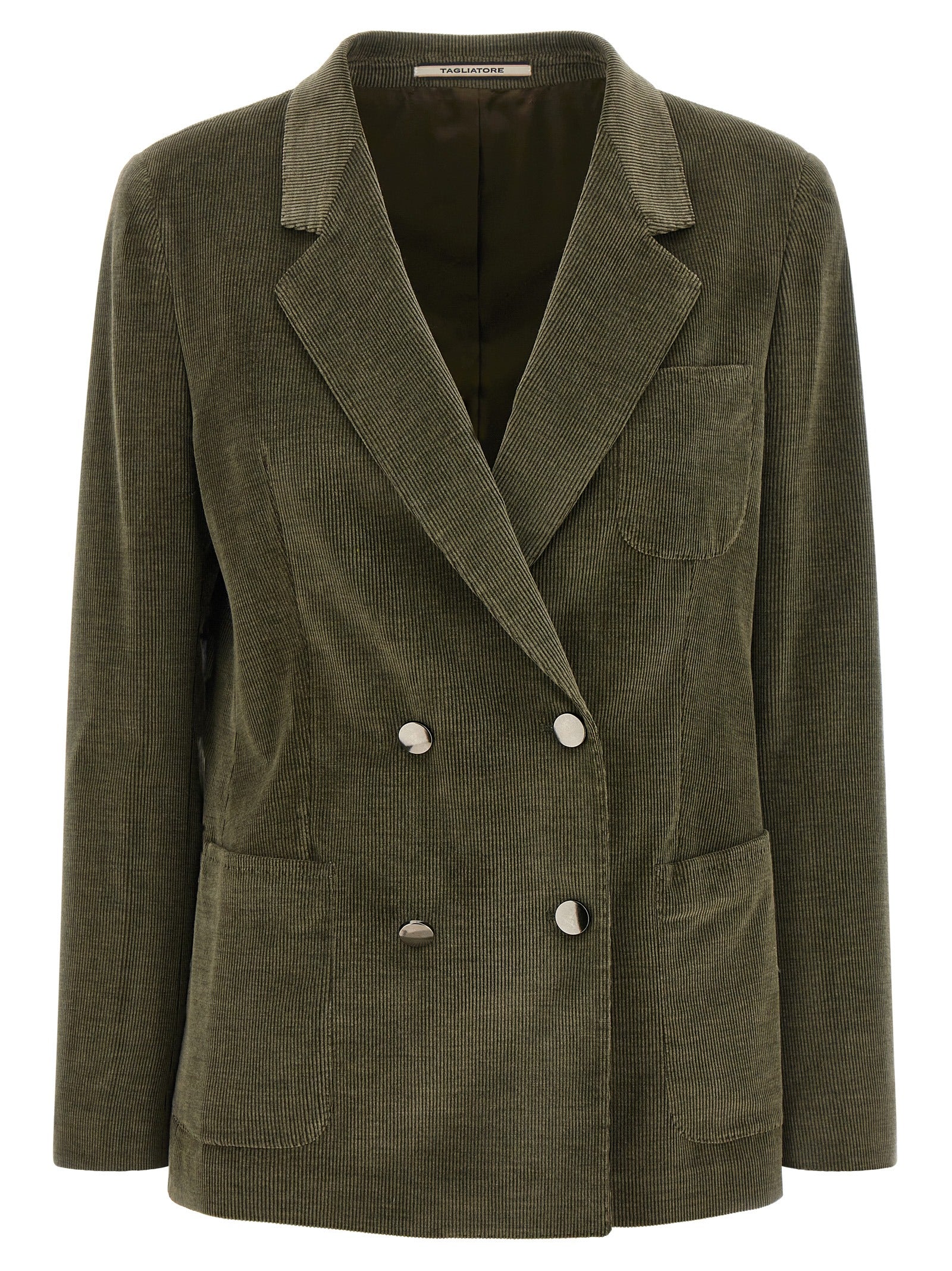 Tagliatore Bicolor Cotton Blazer