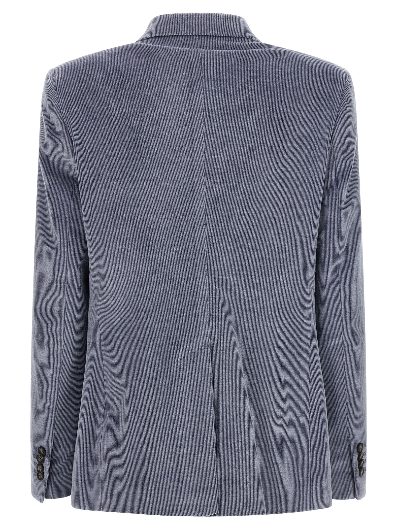 Tagliatore Blue Cotton Blazer
